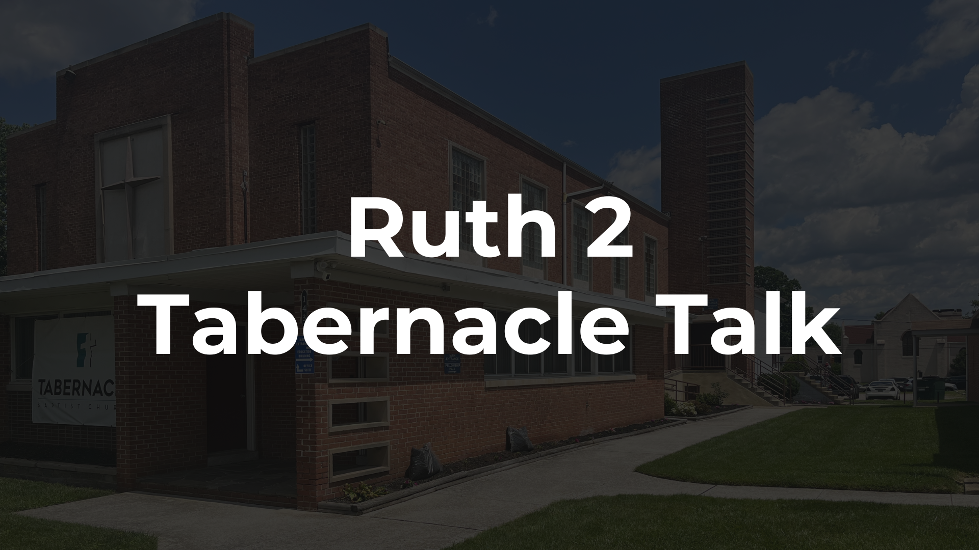 Ruth 2 - A Generous God