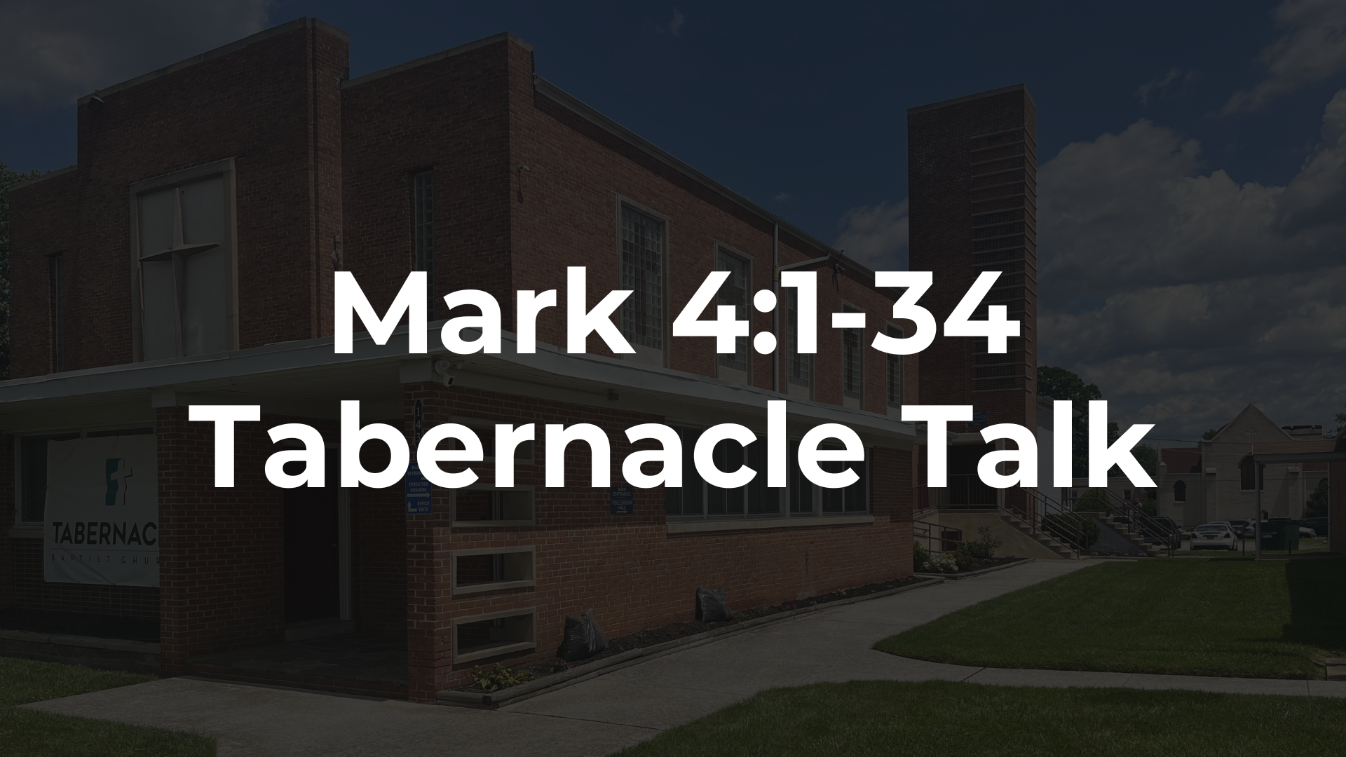 Mark 4:1-34 - Secret Stories and Separate Soils