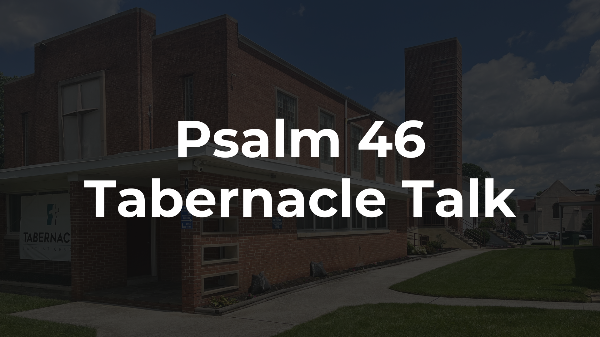Psalm 46 - Be Still And Know That I Am God