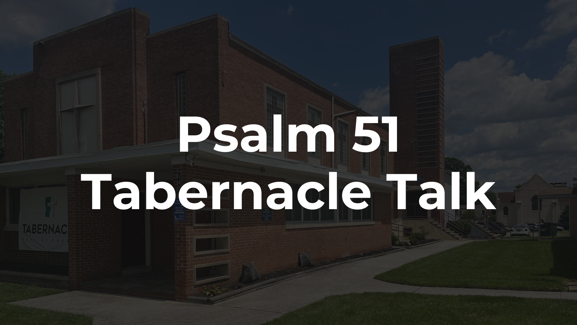 Psalm 51 - Sins That Sacrifices Can’t Atone For