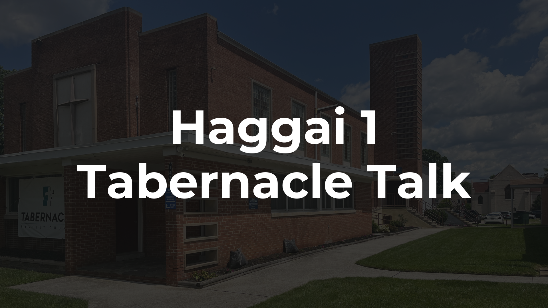 Haggai 1 - It’s A Big Big Unbuilt House