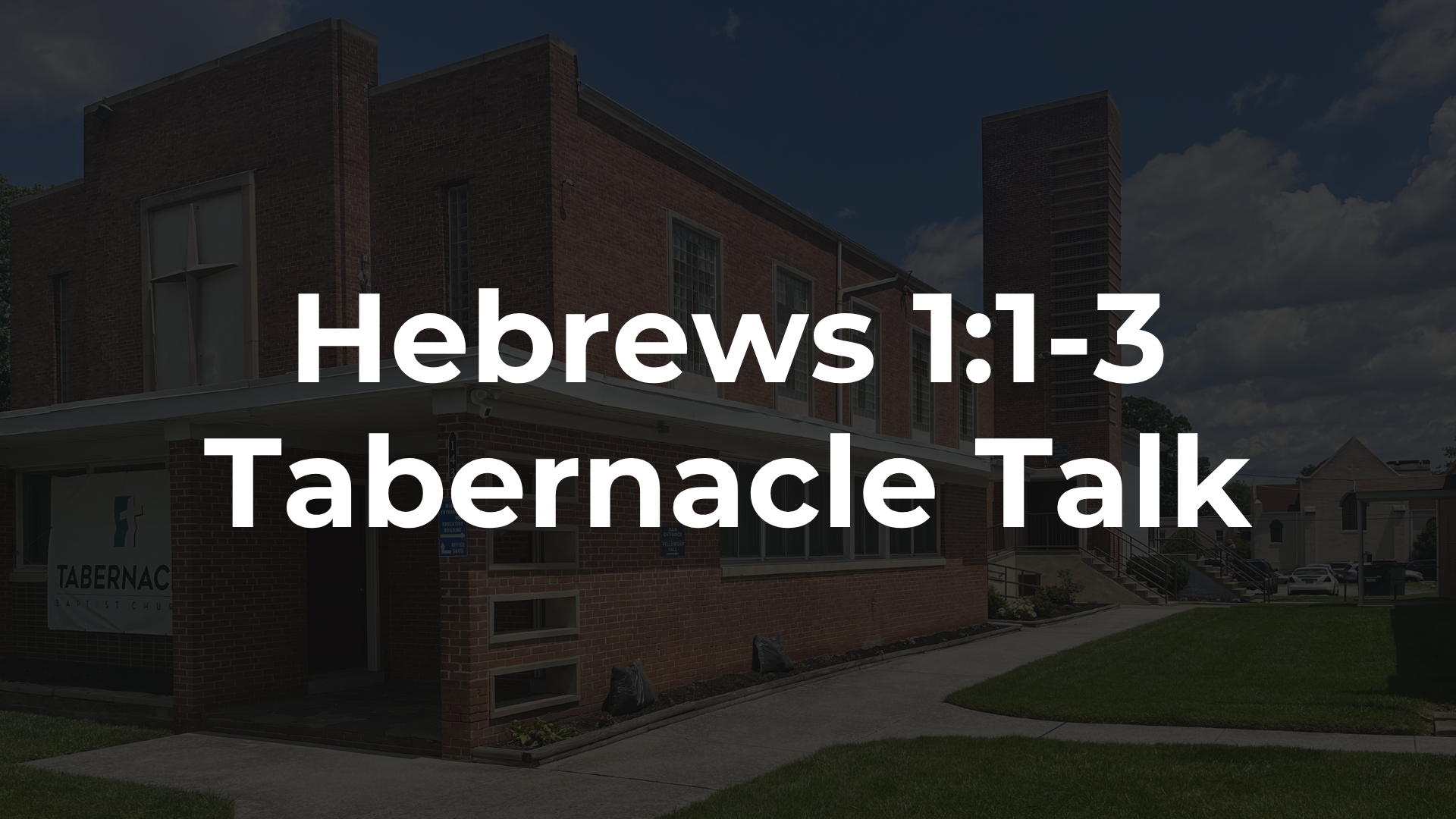 Hebrews 1:1-3 - Jesus is God