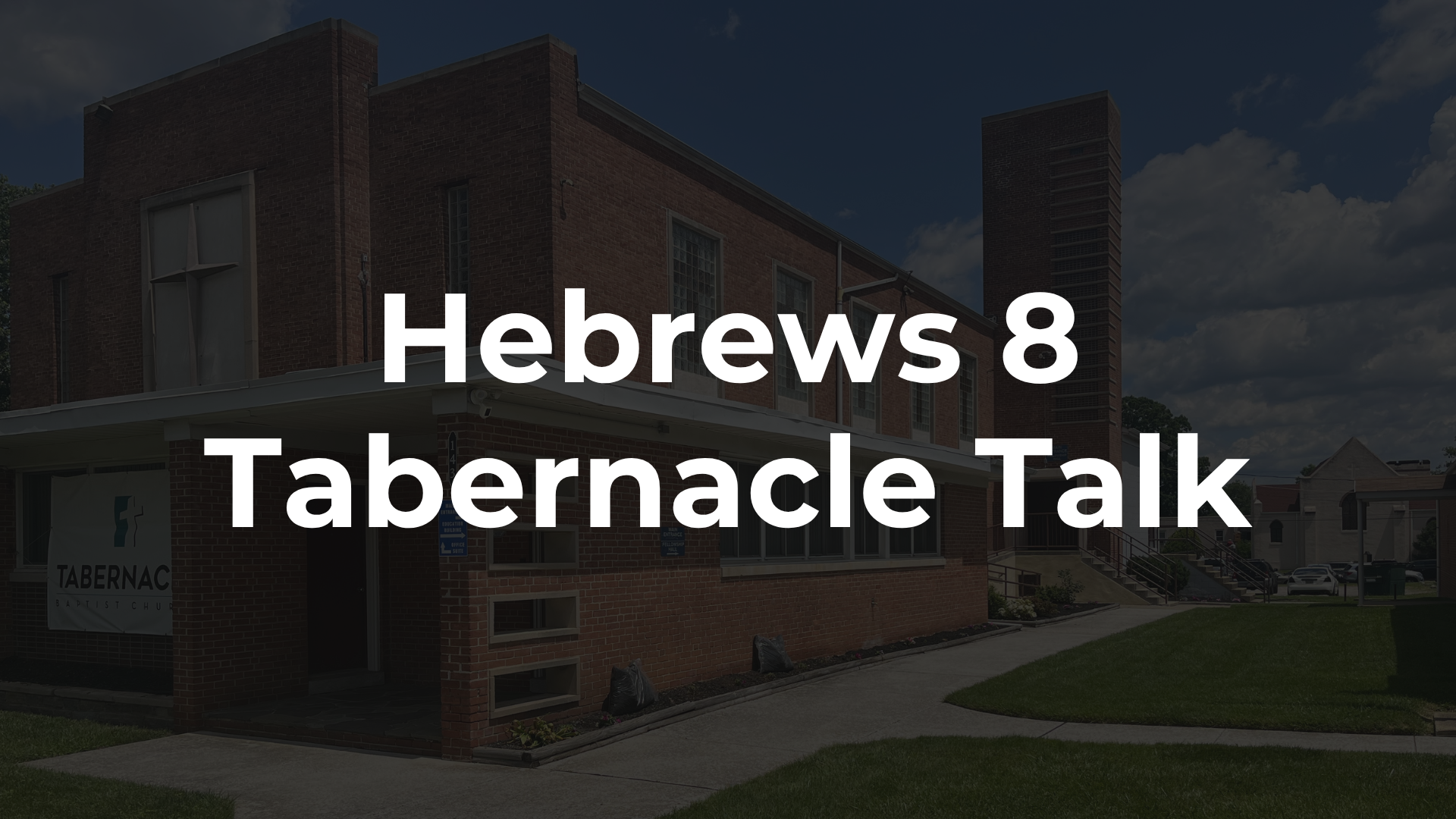 Hebrews 8 - Jesus Set Up A Better Covenant