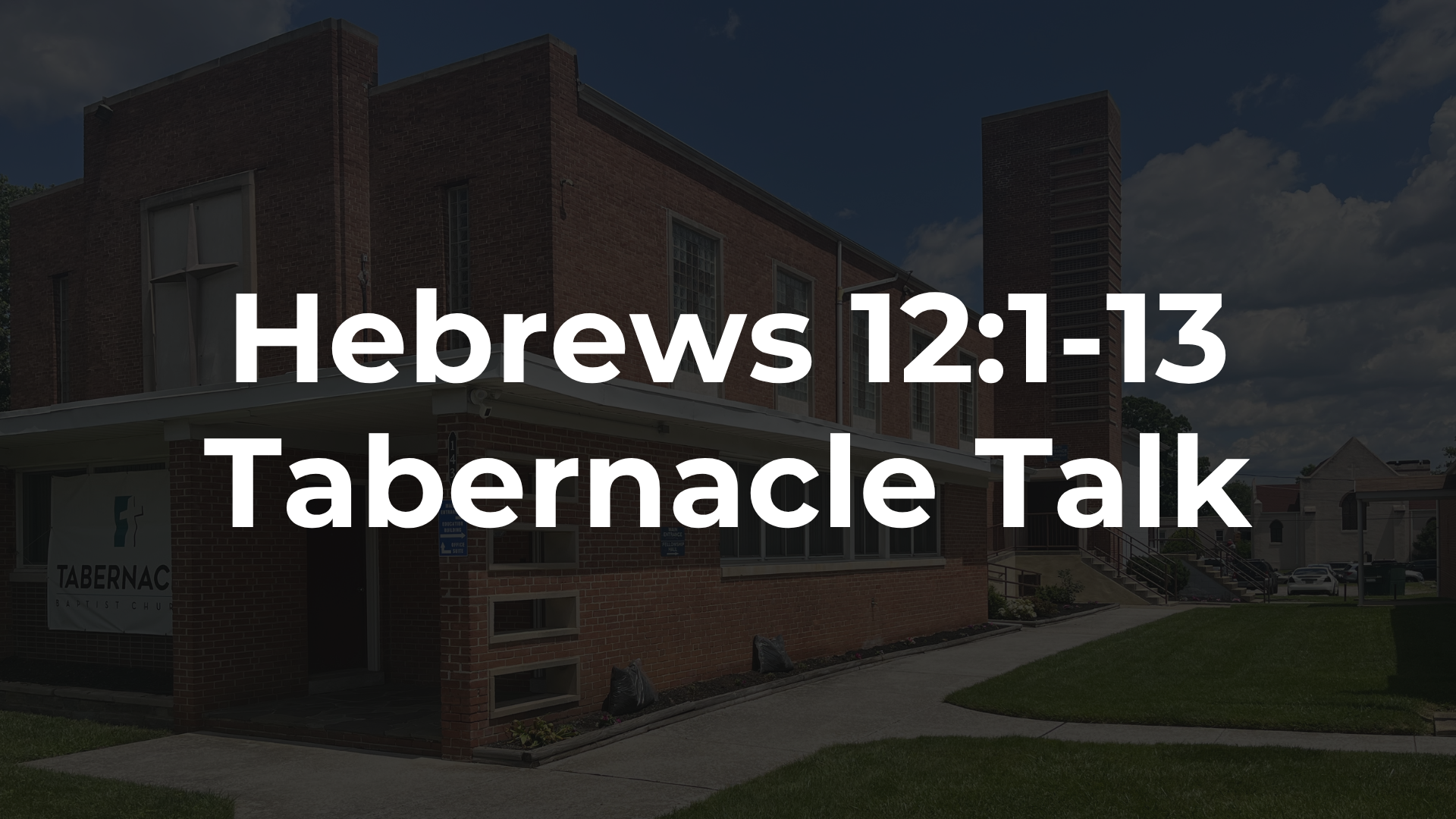 Hebrews 12:1-13 - Running The Gospel Race