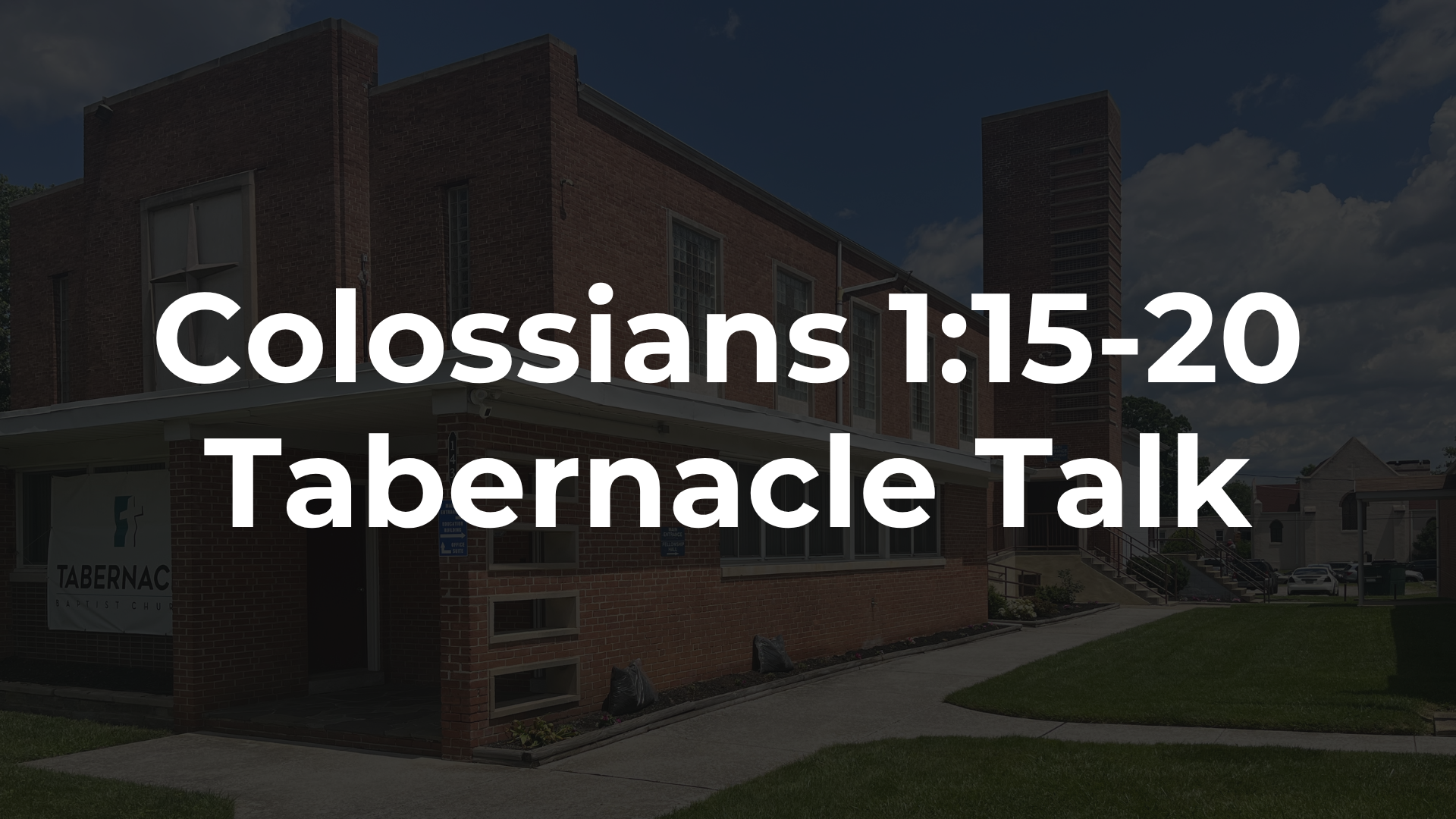 Colossians 1:15-20 - All About Jesus