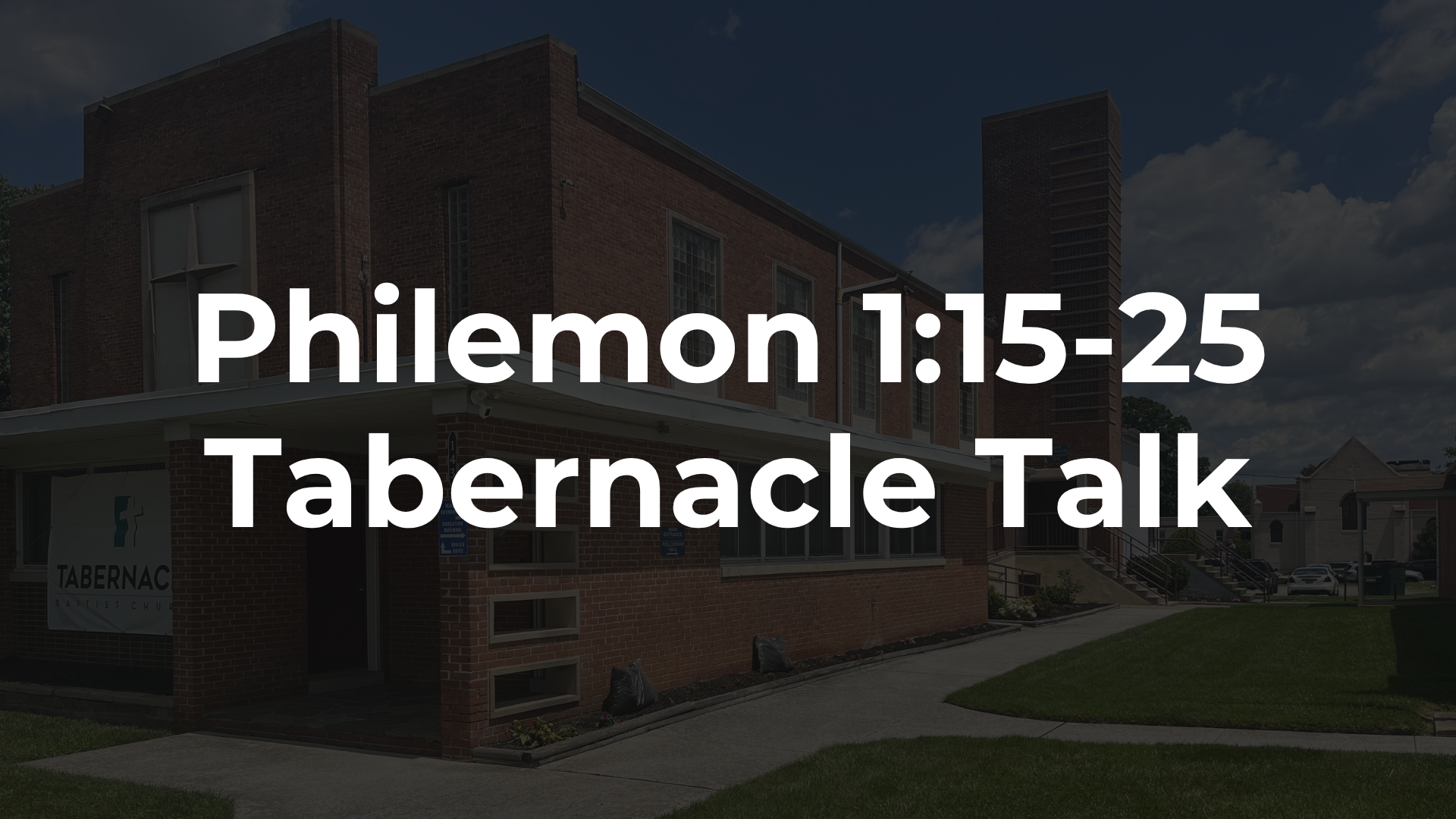 Philemon 15-25 - Motivations and Pastor Is A Ventriloquist