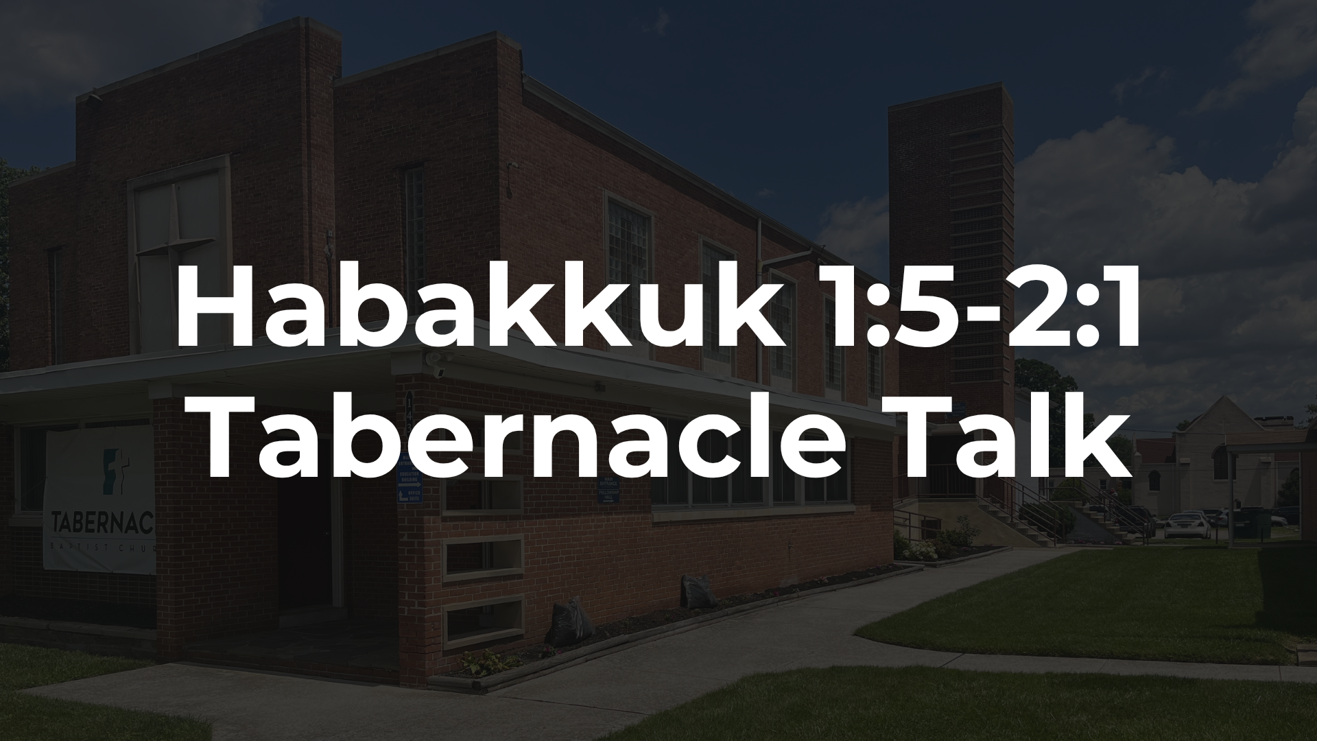 Habakkuk 1:5-2:1 - Strength Por El Dia and God's Justice