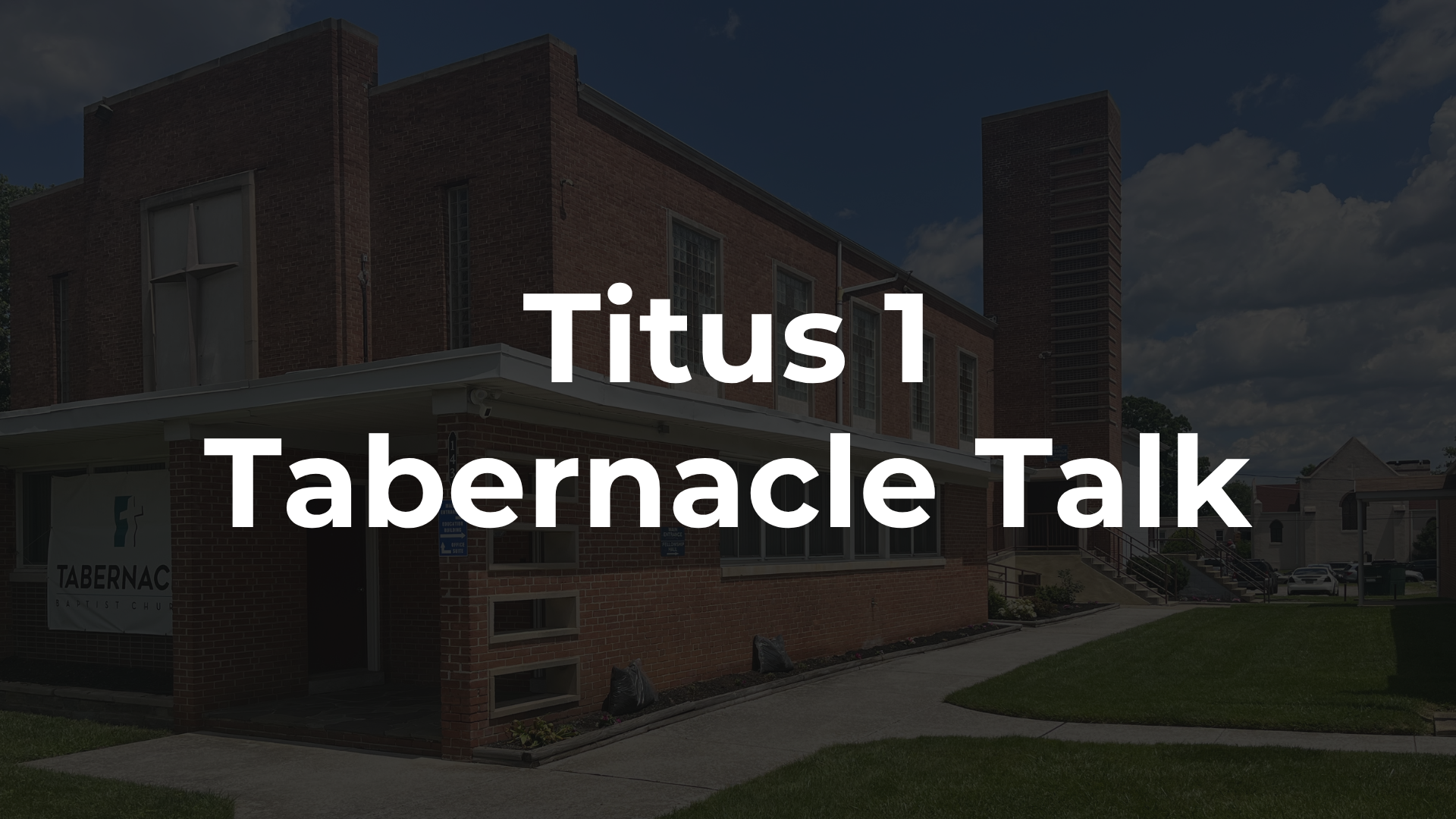 Titus 1 - 2 Church Pastor and 2 Lists