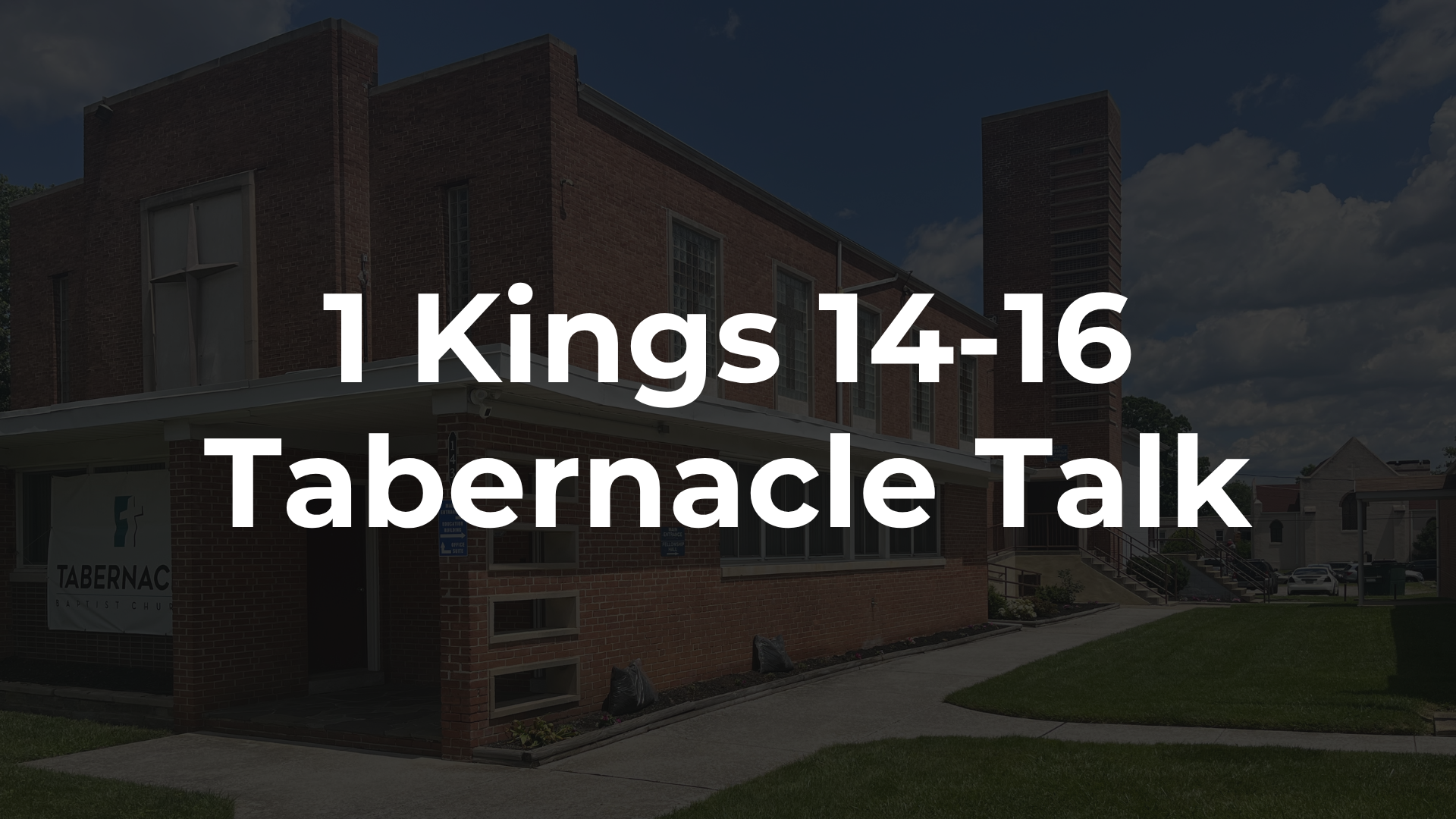 1 Kings 14-16 - Nasty, No Good, Bad, Very Bad