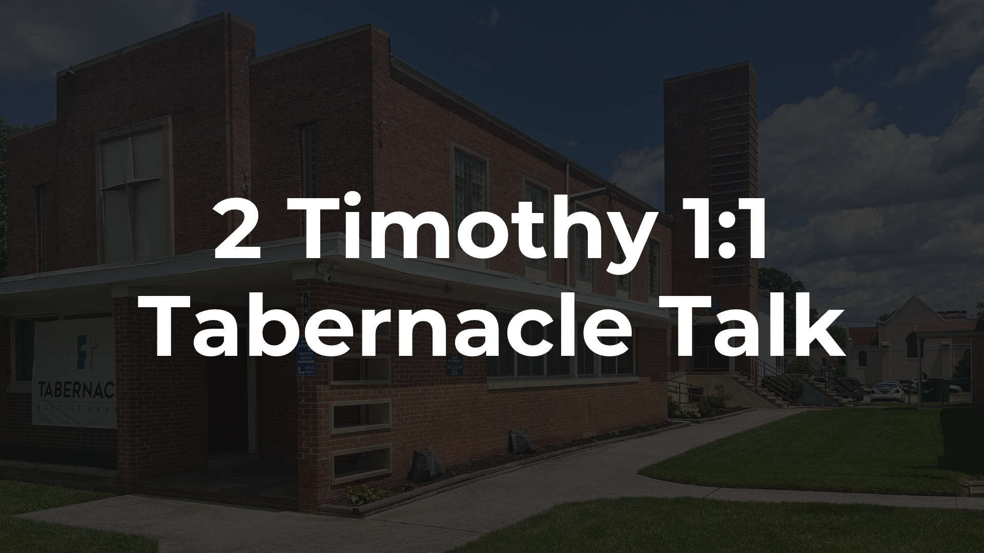 2 Timothy 1:1