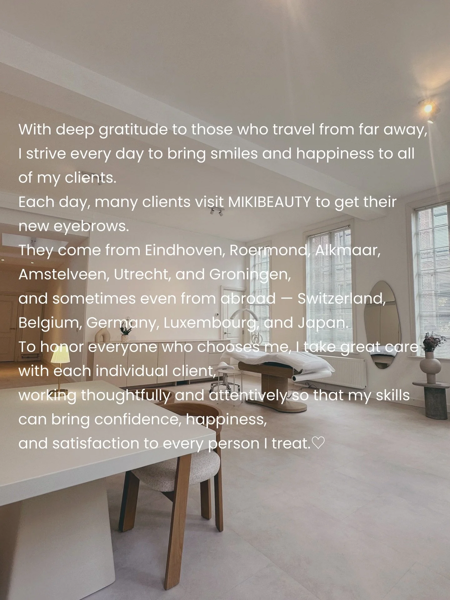 Grateful for every client who chooses to travel for  their beauty.
Your trust means everything. 🤍

#denhaagbeauty