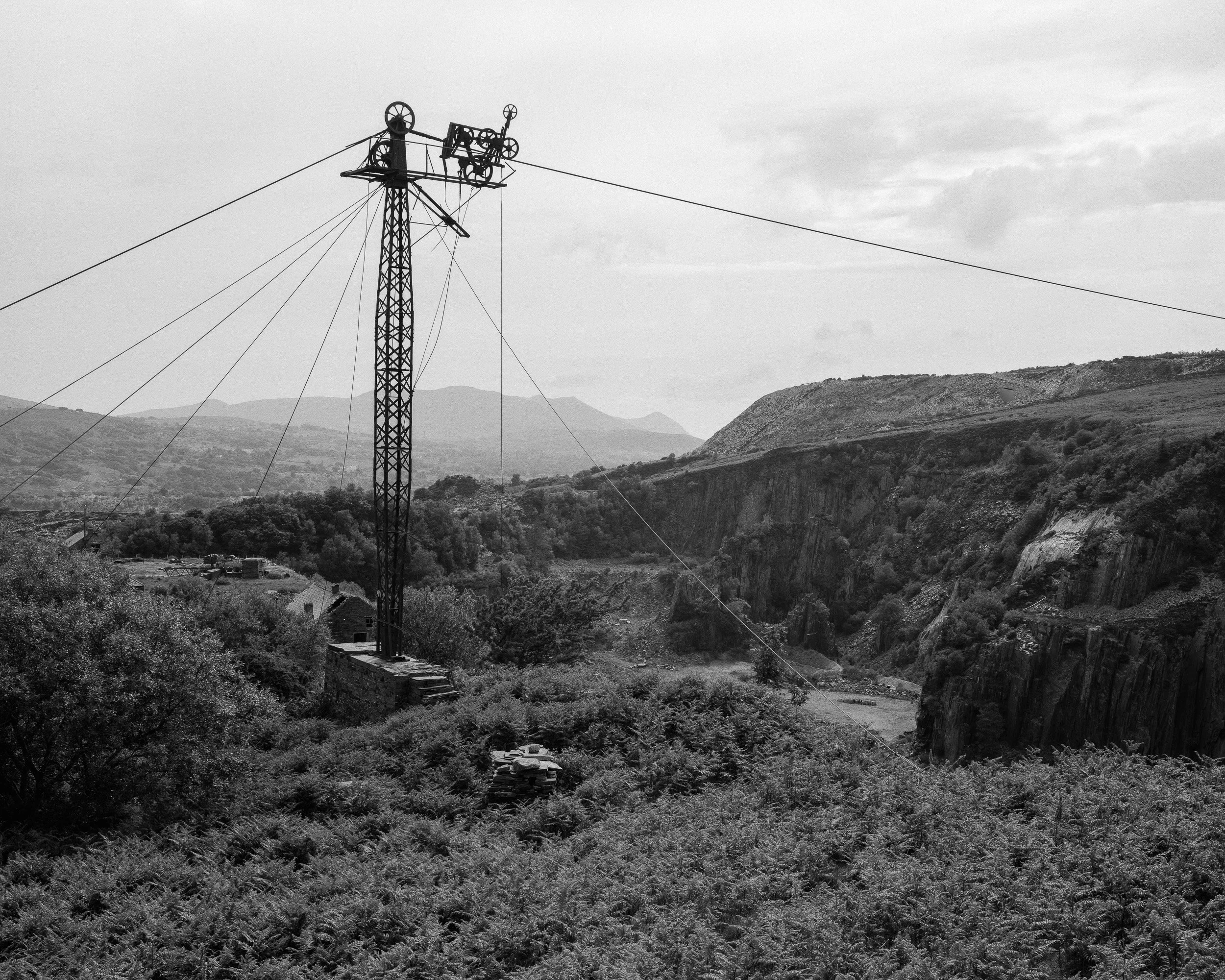 Blondin - Pen-yr-Orsedd Quarry