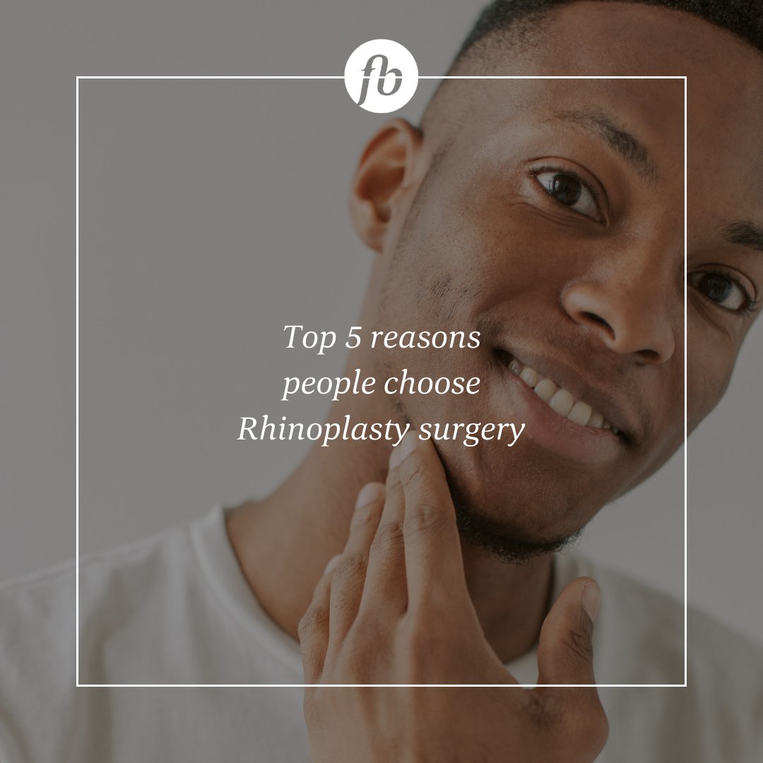 Top Reasons People Choose Rhinoplasty ⁠
⁠
Thinking about rhinoplasty? Many people seek this procedure for both functional and cosmetic reasons. Here are the most common motivations:⁠
⁠
👃Breathing Difficulties ⁠
👃Correcting a Deviated Septum ⁠
👃Enh