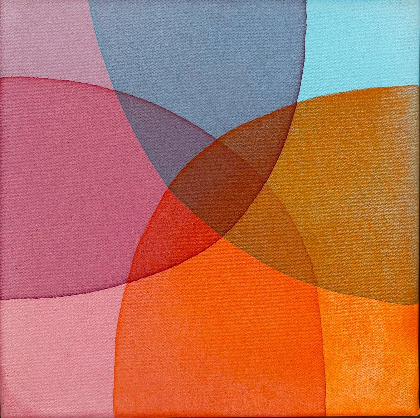 'Holding Hands' - 30 x 30 cm / 12×12 in