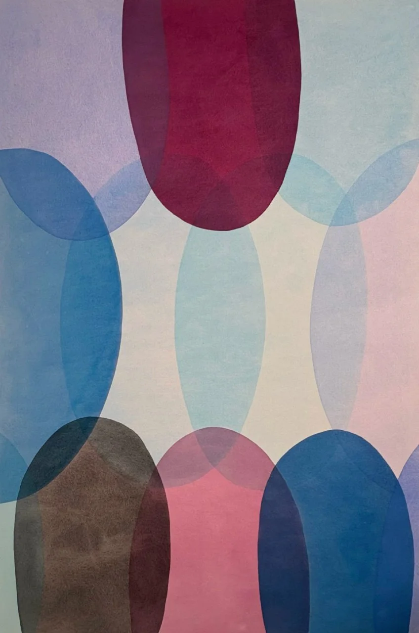 'No One Saw The Tears Running Down My Face' - 120 x 180 cm