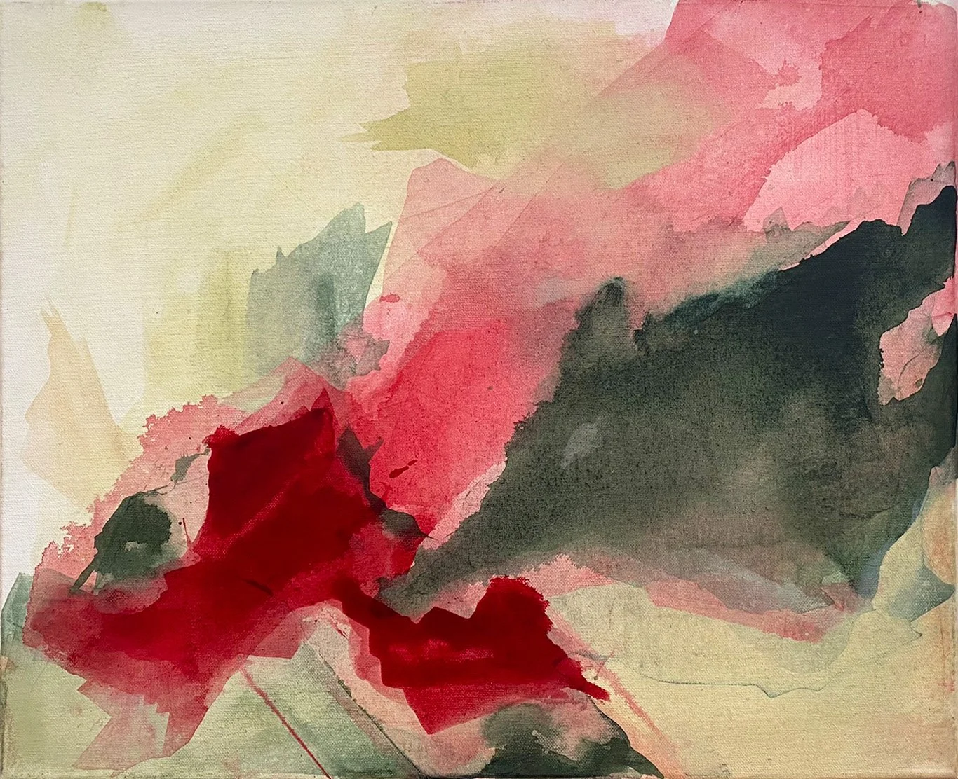 'Broken Plate' - 55.9 x 45.7 cm / 18 × 22 in