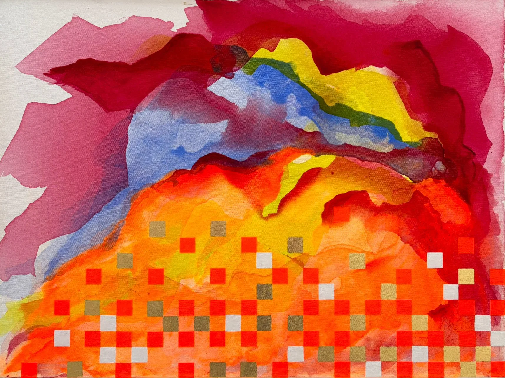 'We Sat, We Talked, We Fell In Love Again' - 80 x 60 cm