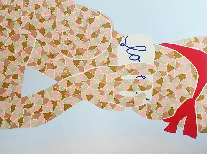 'You Couldn't Decide If You Want To Drink To Love With Me' - 120 x 90 cm