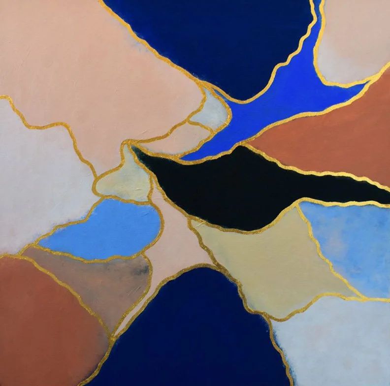 'Streets Of New Orleans' - 100 x 100 cm