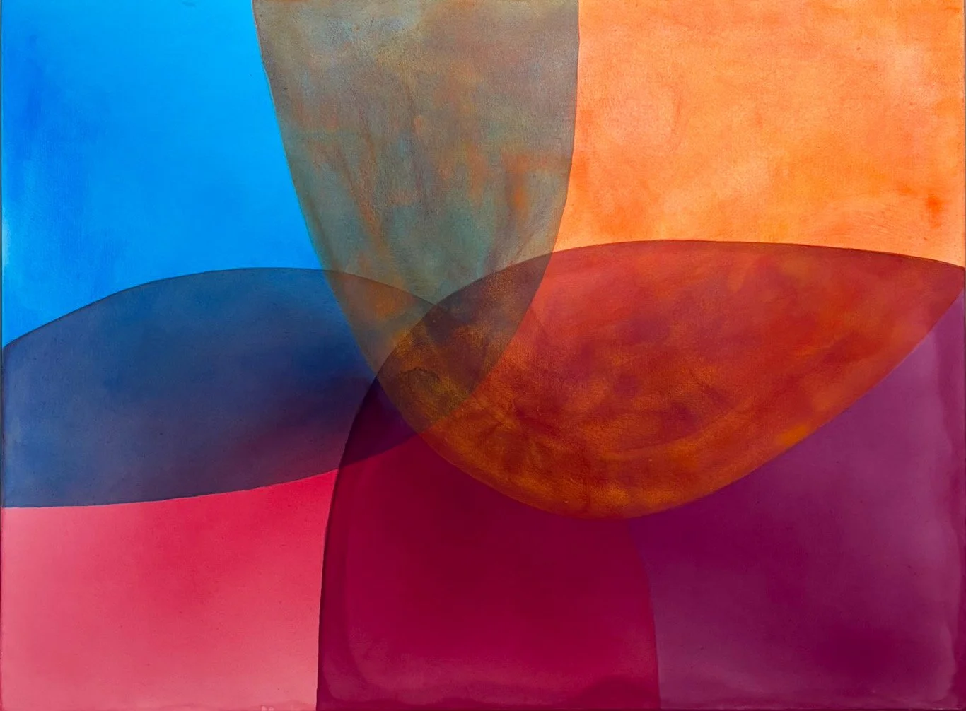 'At The Breakfast Table' - 120 x 91 cm