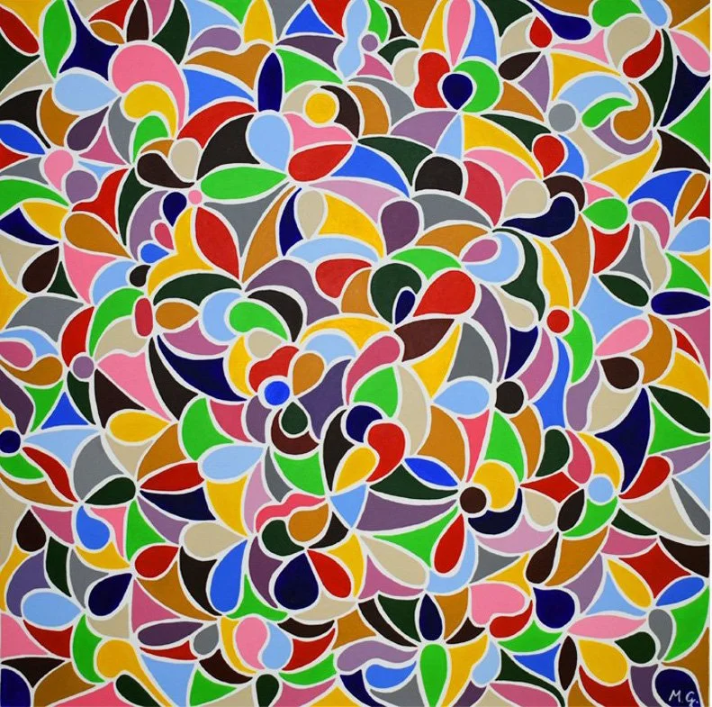 'Flower Shop' - 70 x 70 cm