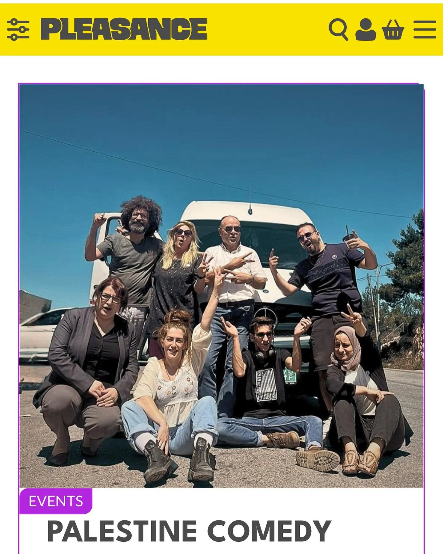 Palestine Comedy Club is coming to @edfringe !!

We are so excited to be running a special screening of the film followed by a Q&amp;A with comedians featured in the documentary - @alaashehada_ @dianaswity,  @hanna.shammas.official and @funnysidecoll