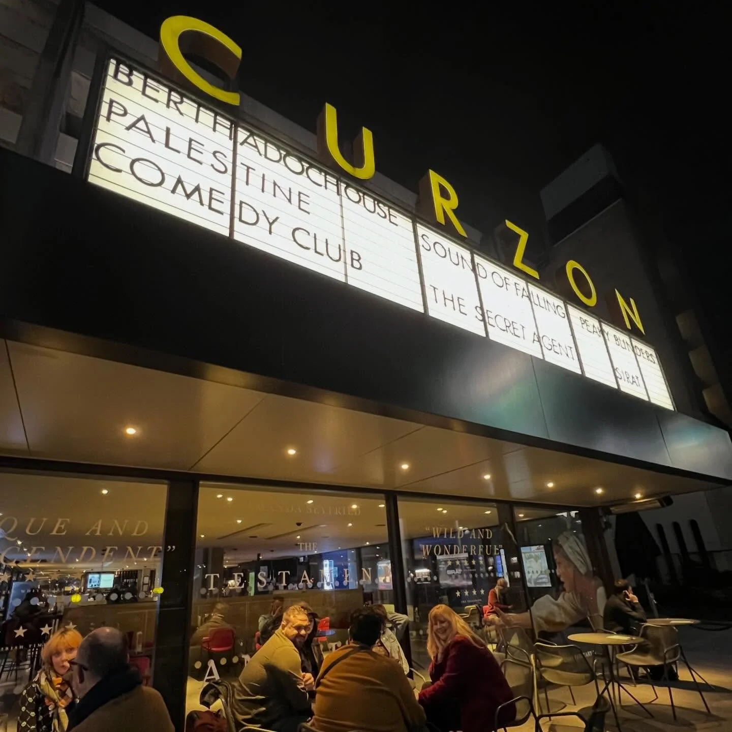 Who&rsquo;s at the doc house? 

We are!

Doc nerds, unite! Tonight was a belter.

Palestine Comedy Club is screening for the week - head over to the link in our bio to grab your seat!