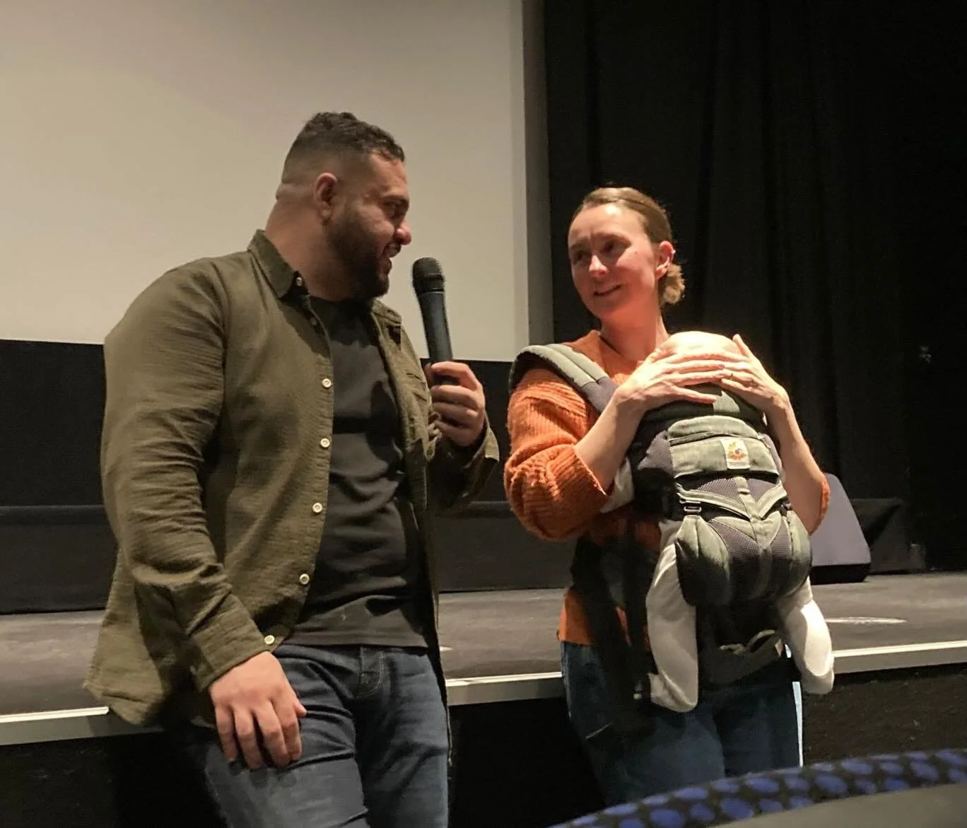 Thank you Leicester - how incredible is the @phoenixleic!?!

The best bit about touring @palestinecomedyclub.film is visiting all the incredible independent cinemas across the UK. The Phoenix is an absolute gem with an incredible team. 

It was great