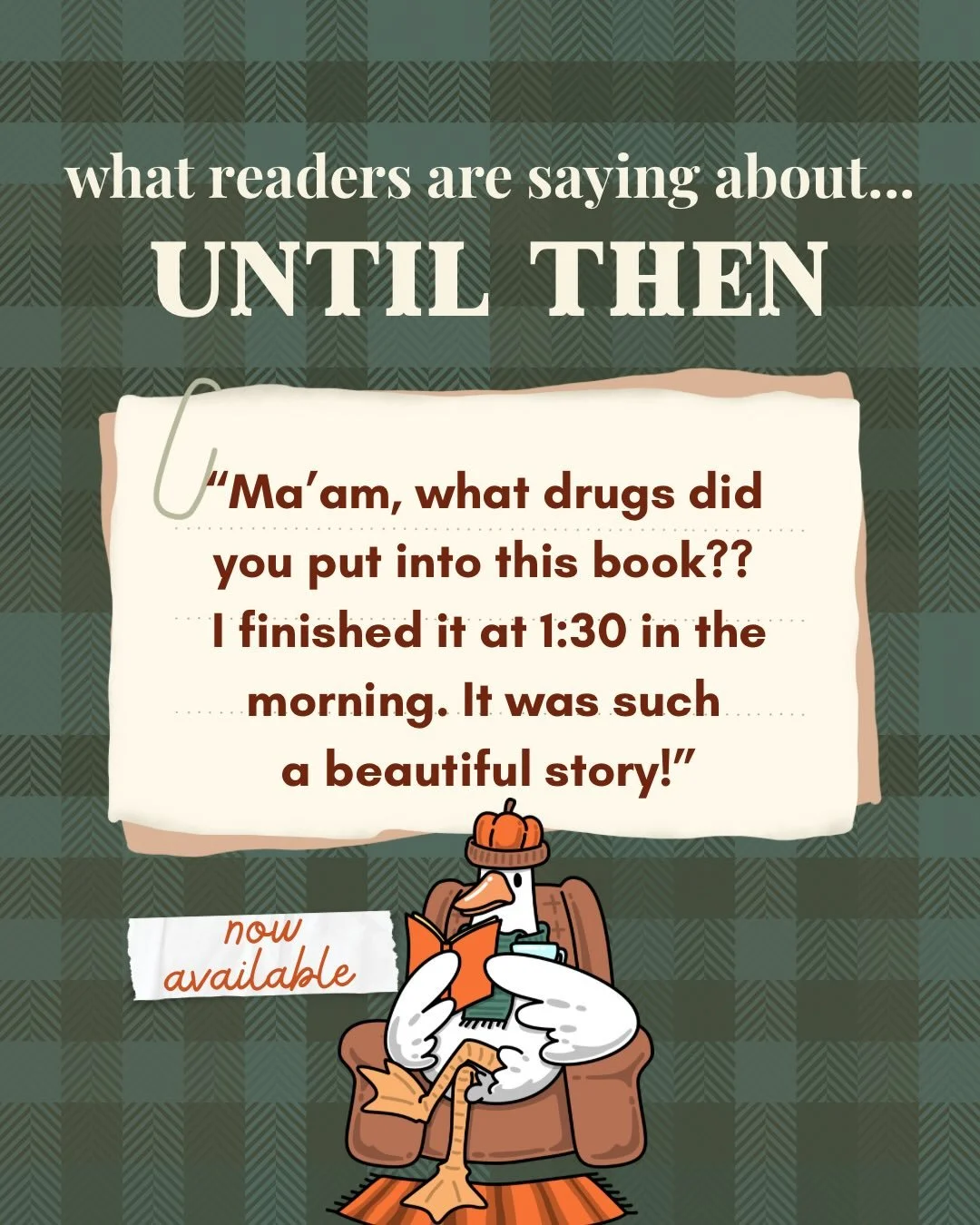 I&rsquo;m an almost invisible indie author and don&rsquo;t have tons of reviews or people reading my book.

What I do have are amazing direct messages from my sweet readers telling me how much they loved Until Then &amp; how much it impacted them.

T