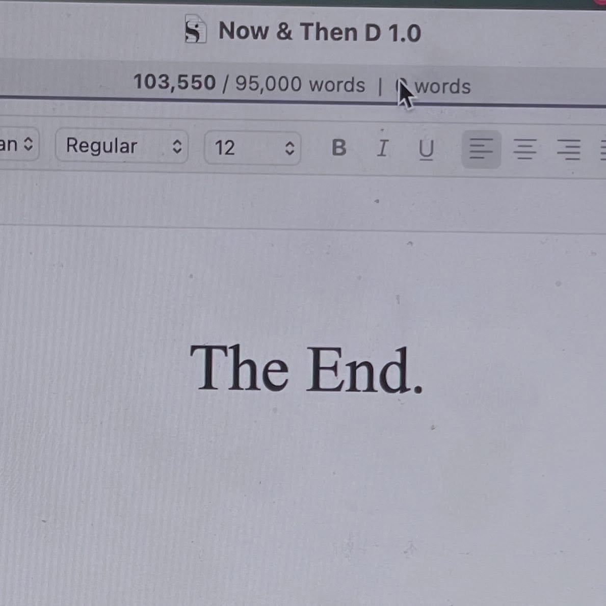 There were so many times this year I didn&rsquo;t think I&rsquo;d ever get to type these two words.

Everything seemed to get in the way.

But mostly it was me.

Sutton &amp; I have been on such a journey together, learning to let go.

And&hellip;

W