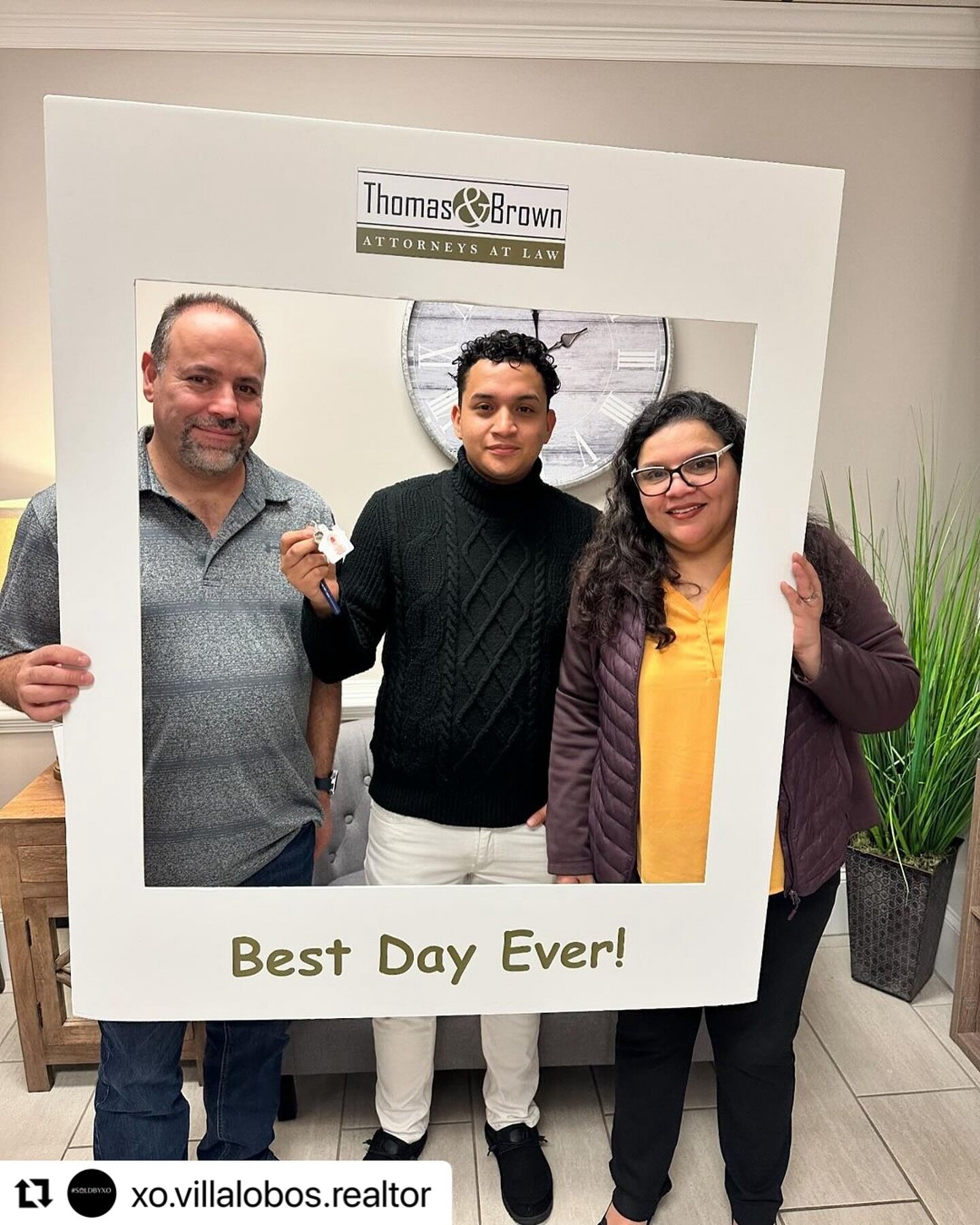 #Repost @xo.villalobos.realtor
・・・
🎉🏡 Congratulations to our amazing first-time home buyers on closing the deal on their new home! 🥳🏠 Not only did they find their dream home, but they&rsquo;ve also already built positive equity on their investmen