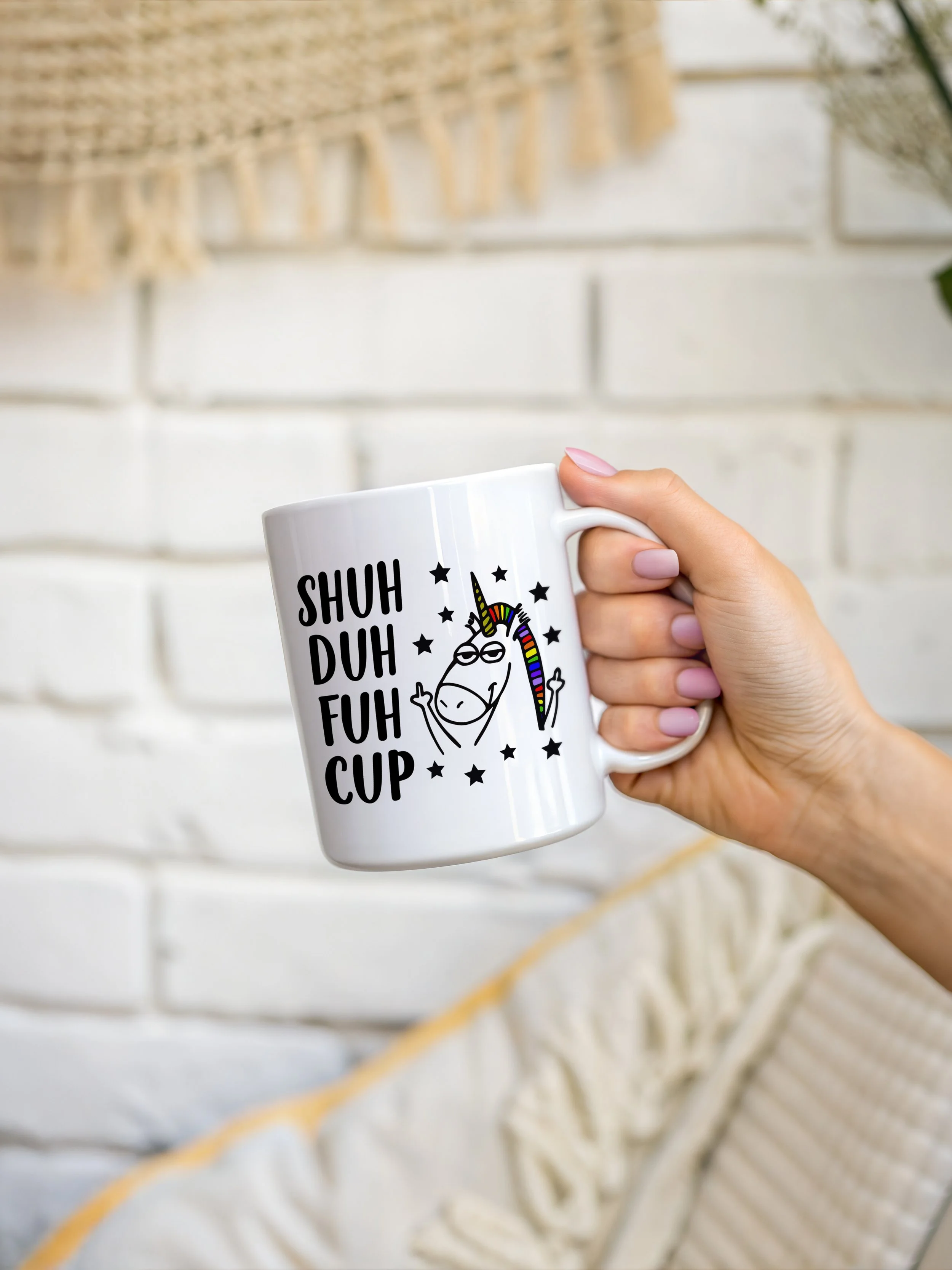 Shuh Duh Fuh Cup Ceramic Mug