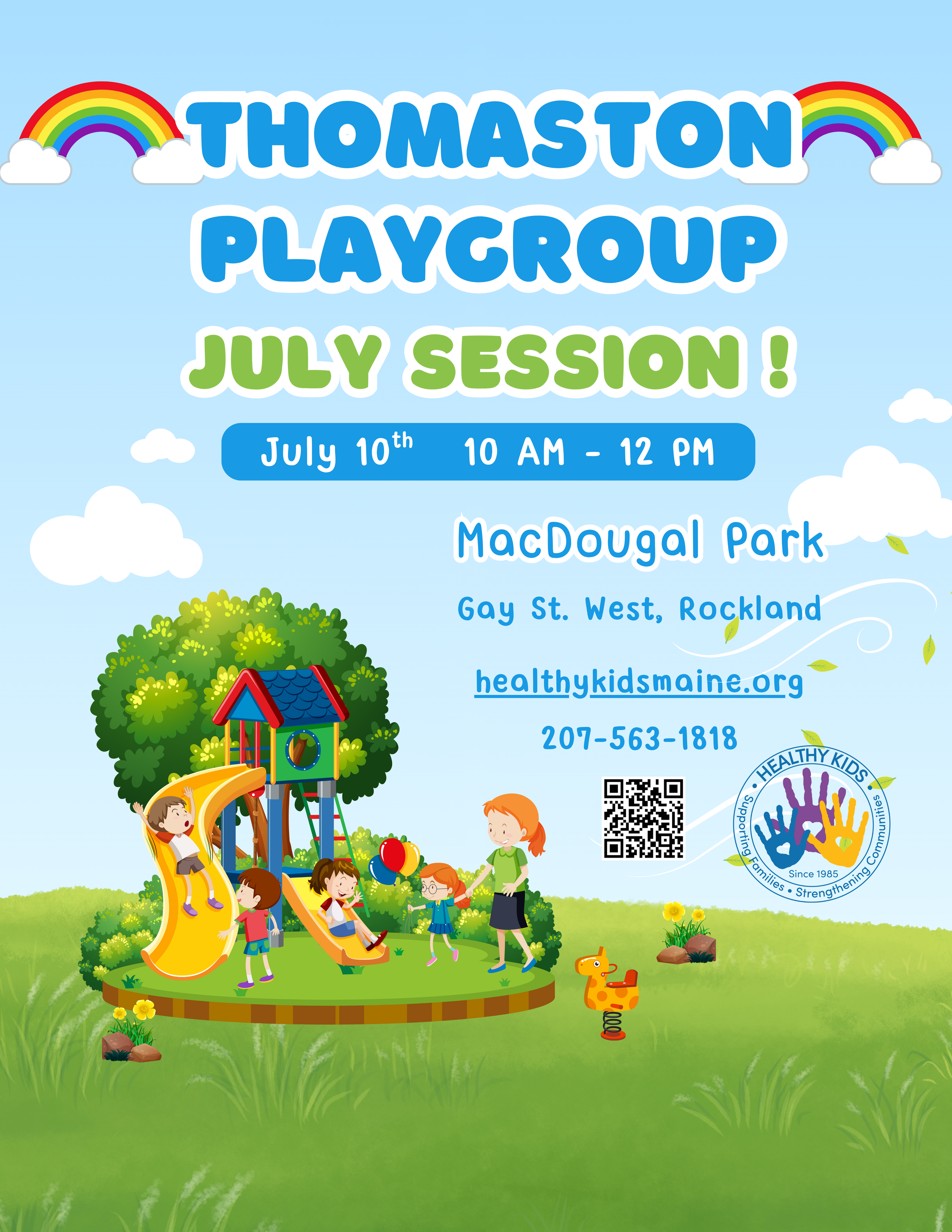 Thomaston Playgroup July Session