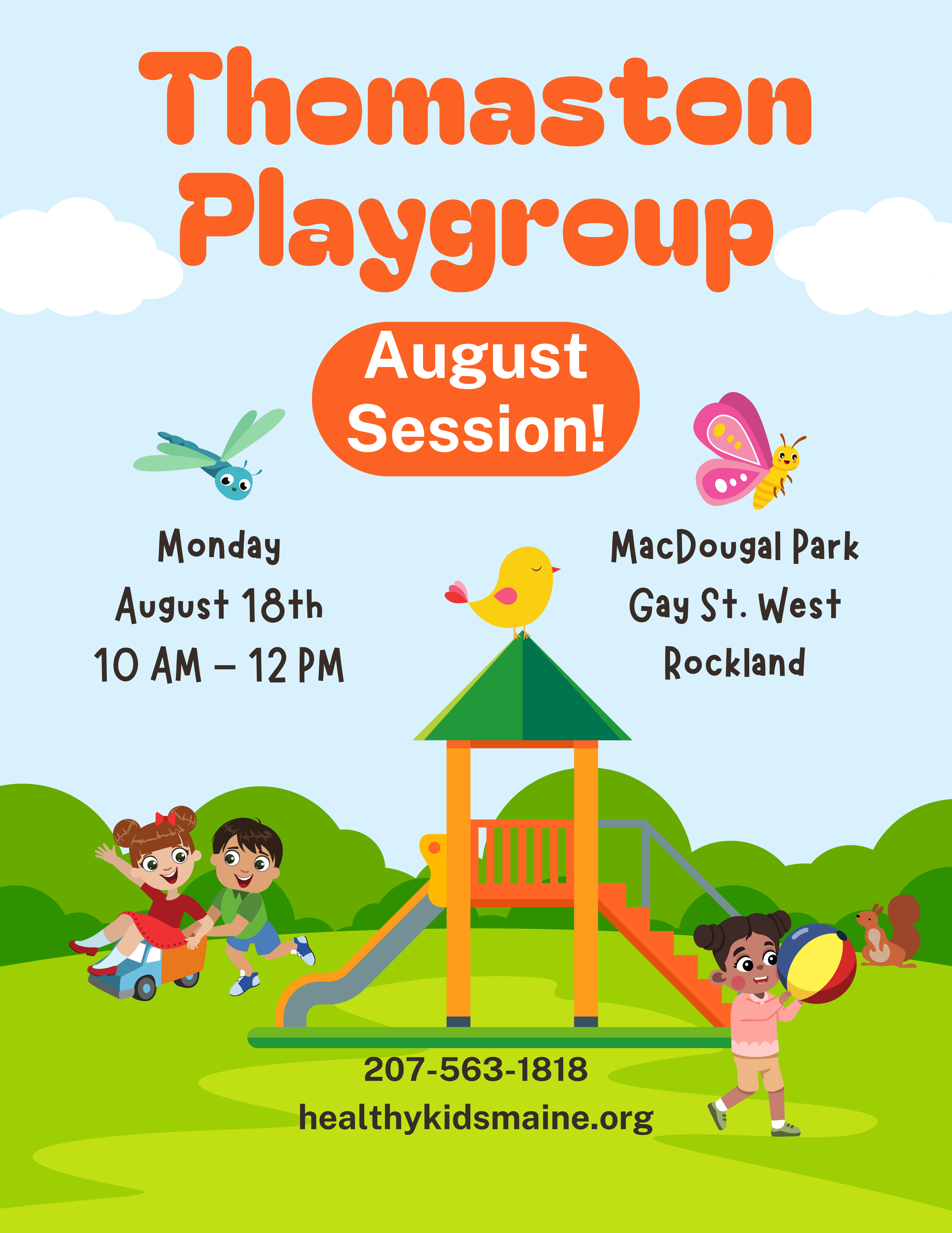 Thomaston Playgroup August Session