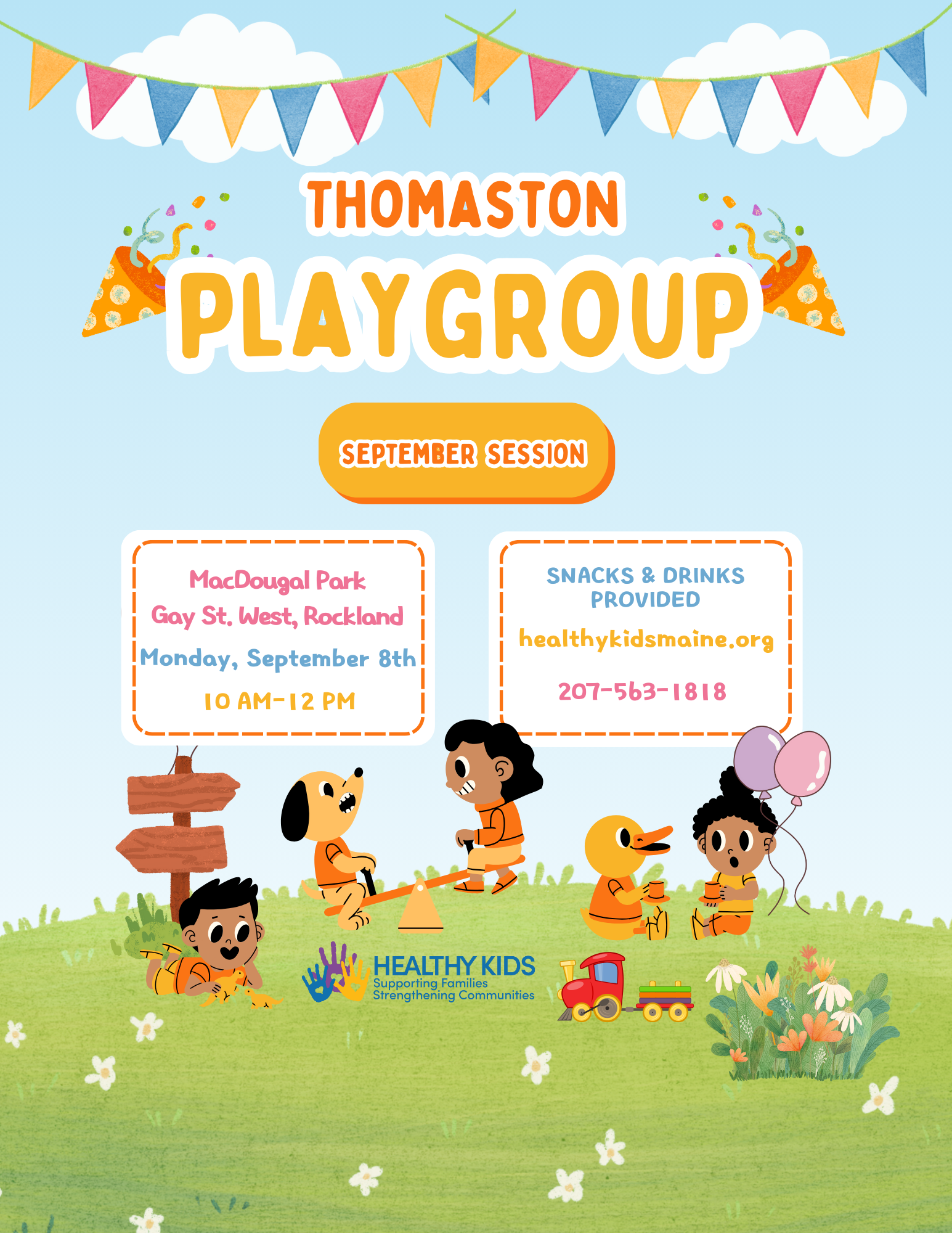 Thomaston Playgroup September Session