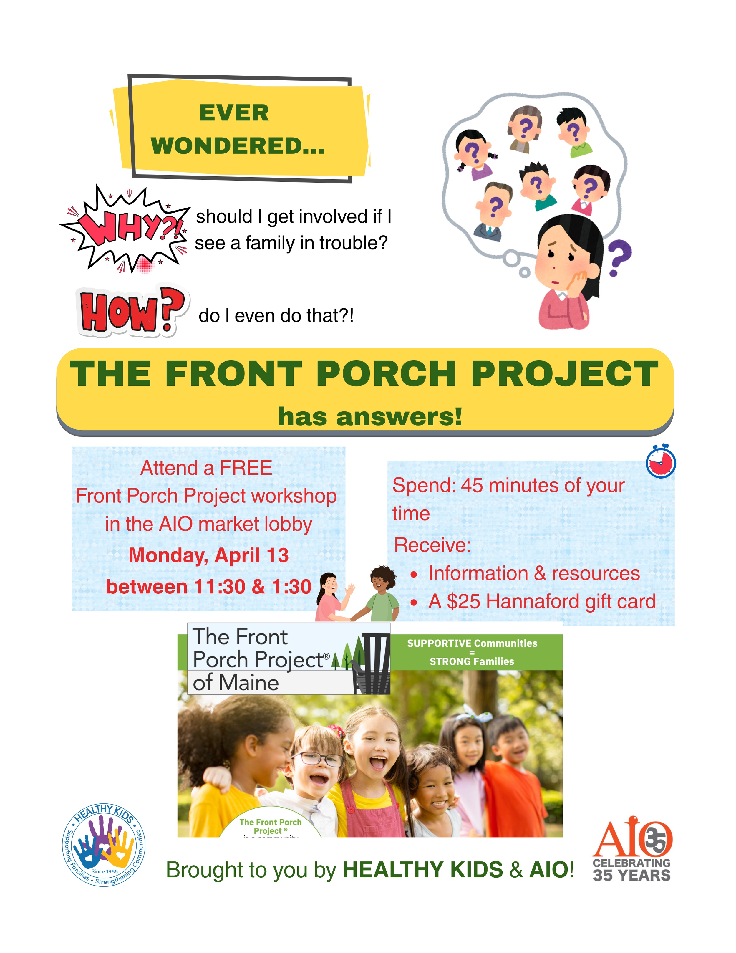 Front Porch Project Workshop