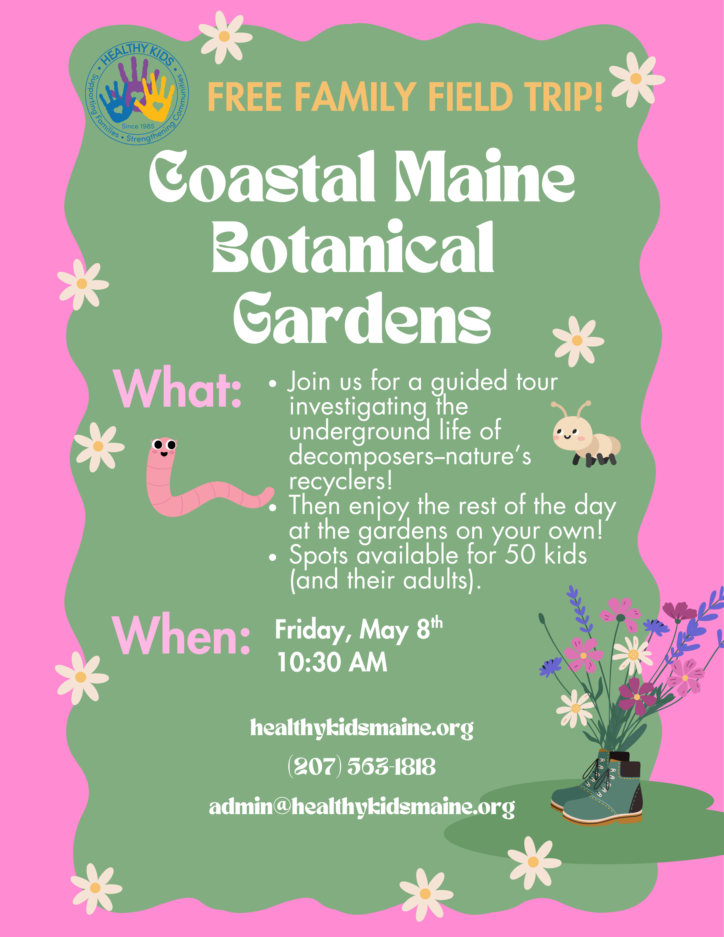 Field Trip to Coastal Maine Botanical Gardens