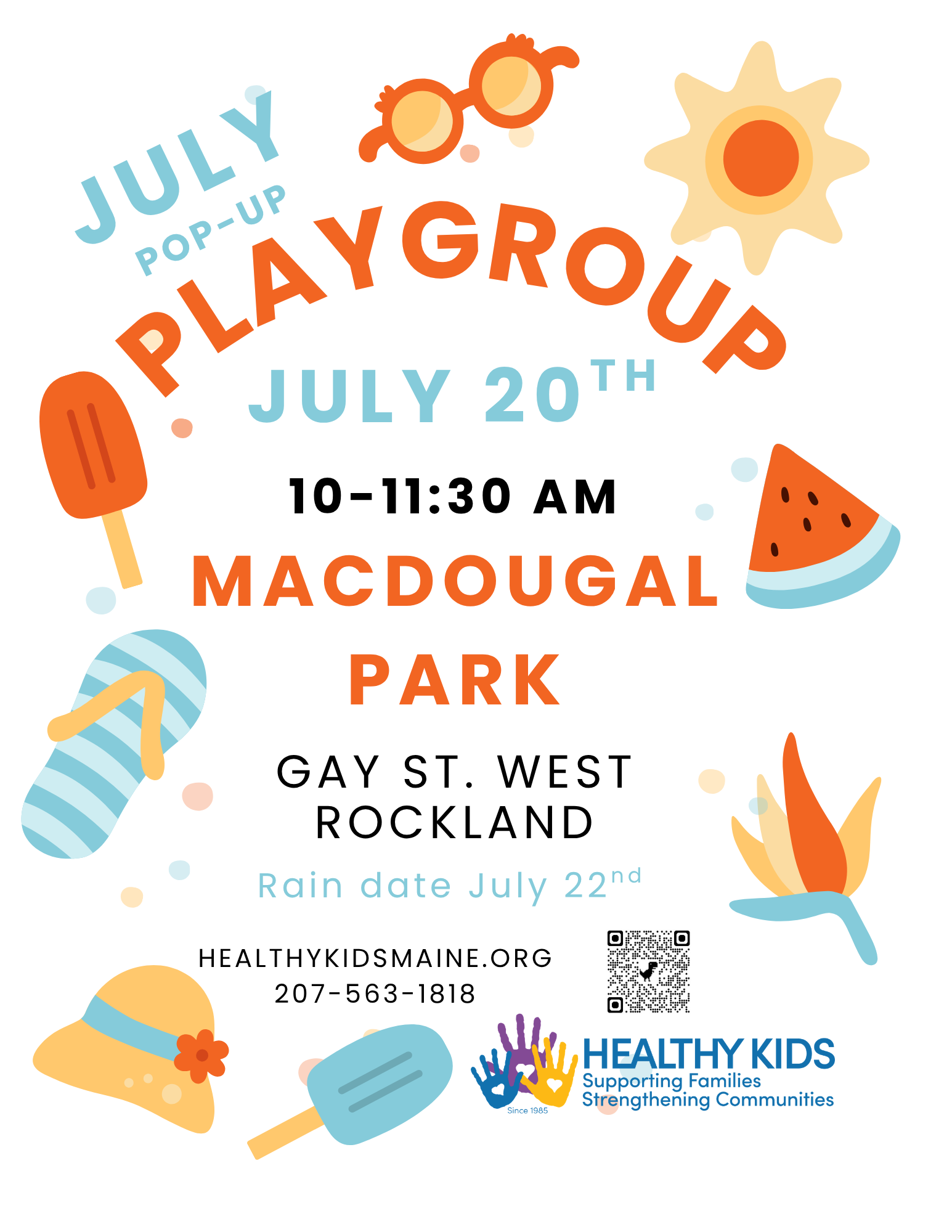 Pop Up Playgroup at Macdougal Park