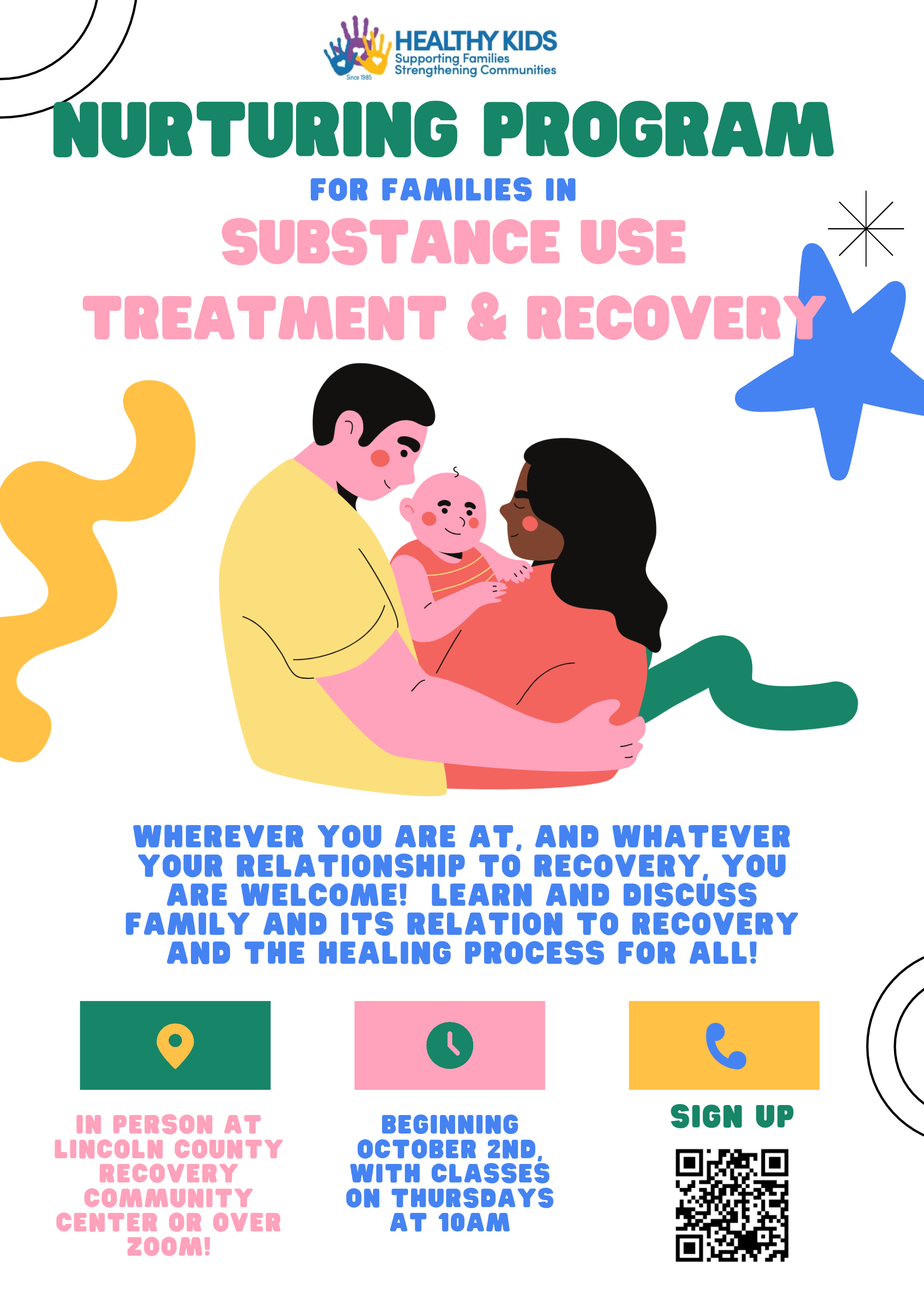 Nurturing Program for families in Substance use Treatment and Recovery
