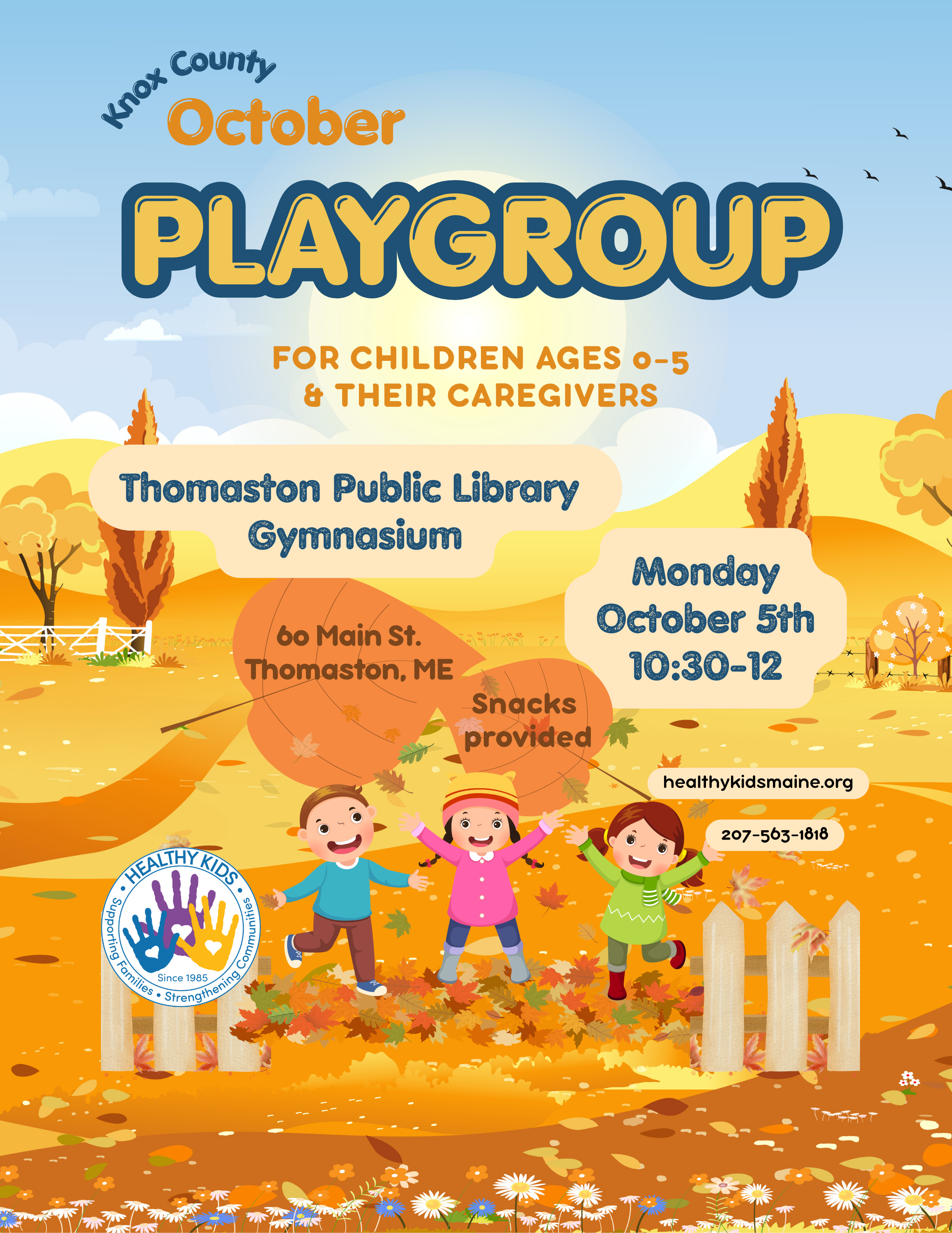 Knox County October Playgroup