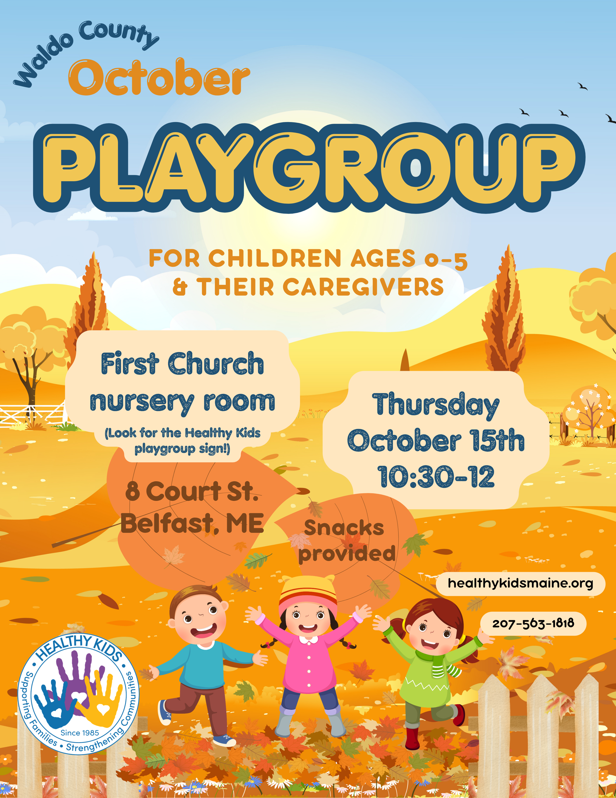 Waldo County October Playgroup