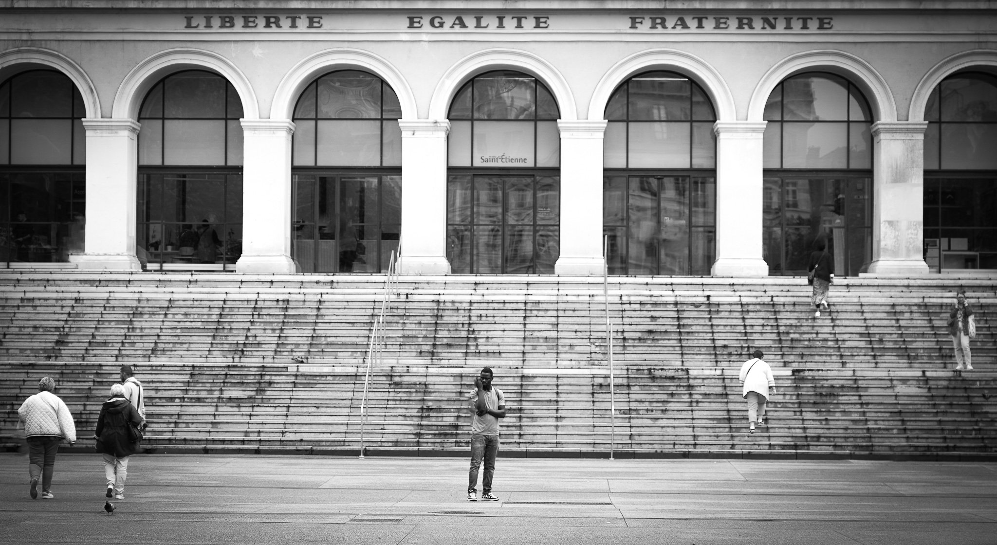 Saint-Étienne, “entre mémoire et présent”, série pour le Crédit Mutuel