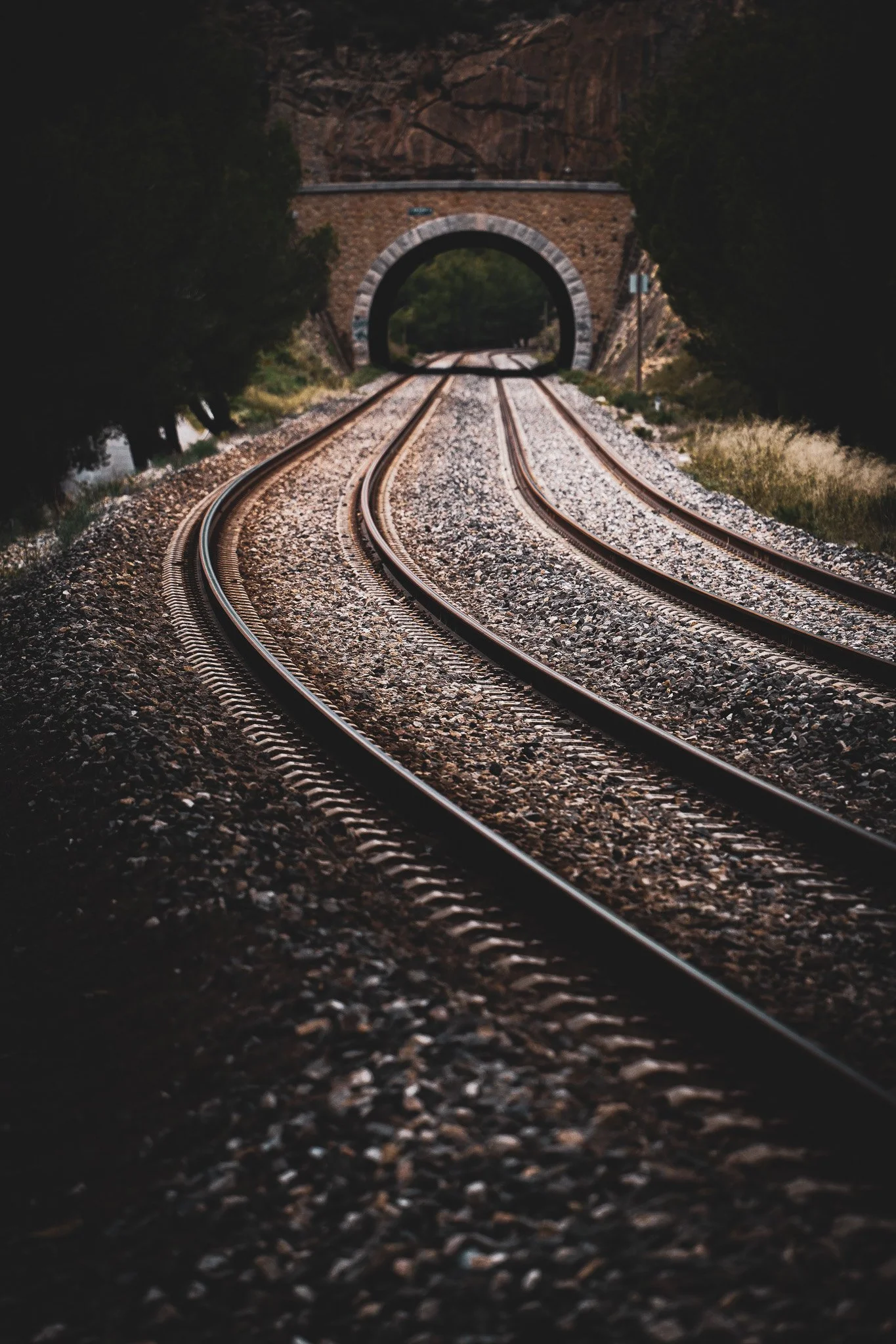 Tirage scène urbaine - " le chemin de fer" novembre 2024