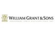 Logo de William Grant & Sons, une entreprise d'alcool et de spiritueux.