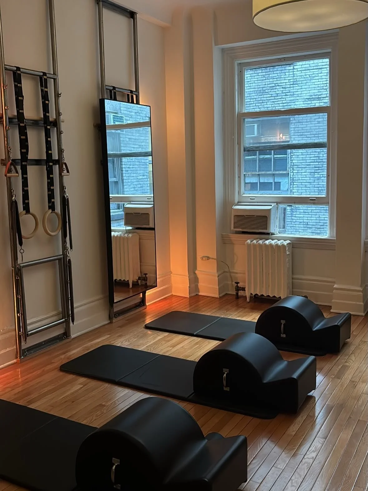 This past Saturday we launched UNCOIL, using the #spinecorrector to open the body and free the breath, as well as GROUND to structure the body from the ground up. Everyone&rsquo;s feet never felt better! More to come!
#pilates #nycpilates #foothealth