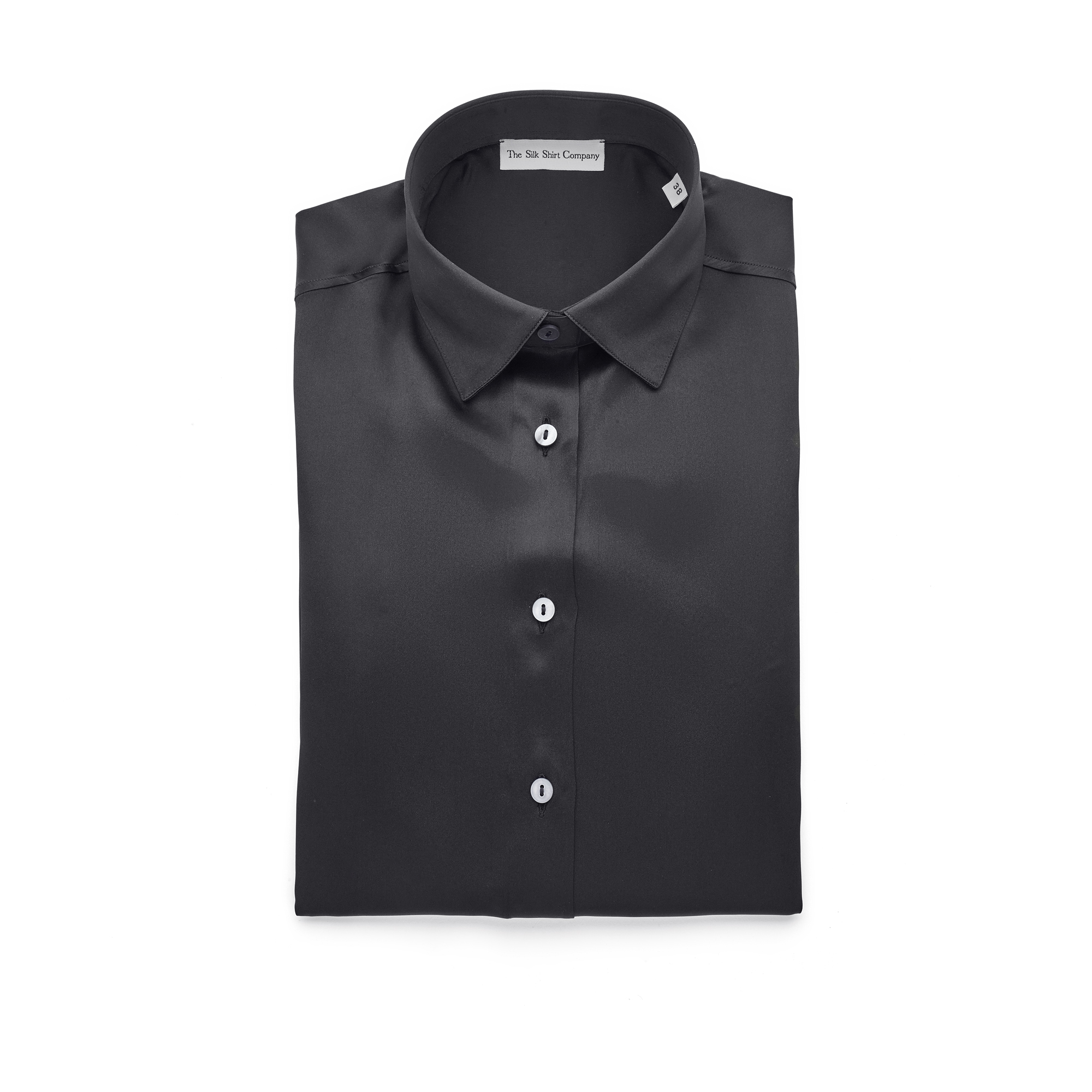 black silk shirts