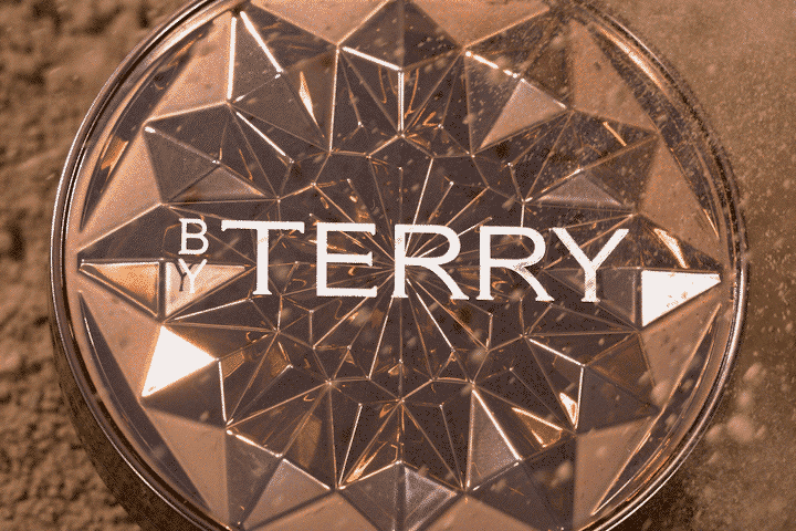 slow motion video gif with cosmetic powder