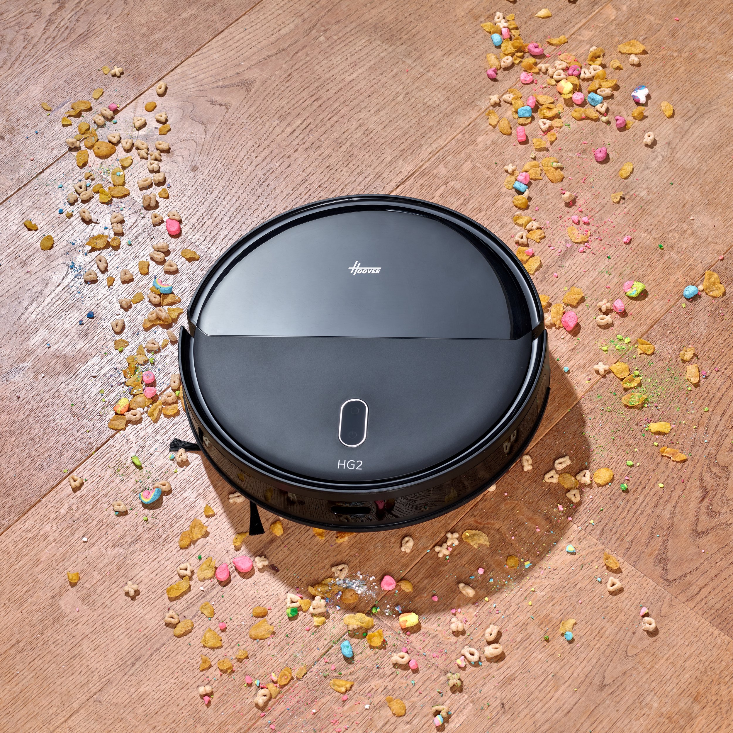 advertising still life product photography  in London for hoover woking though debris