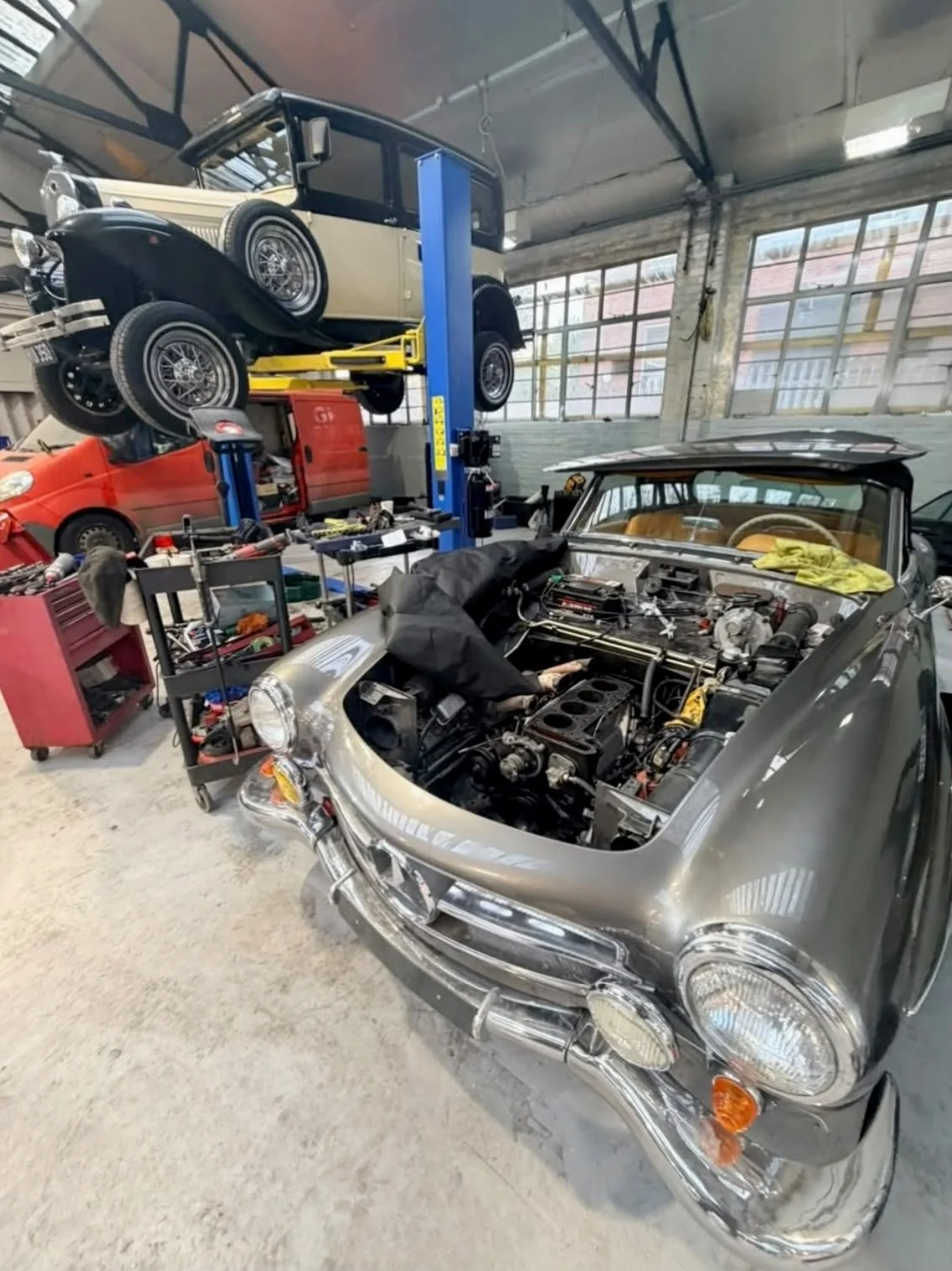 Classic Car Repairs - Wedding Car Fleet Maintenance Services .jpeg