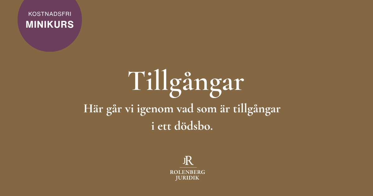 Tillgångar